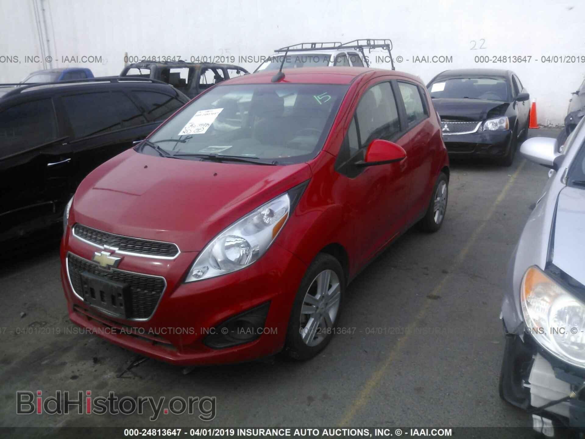 2014 CHEVROLET SPARK - VIN: KL8CA6S98EC454505 - Фото 2