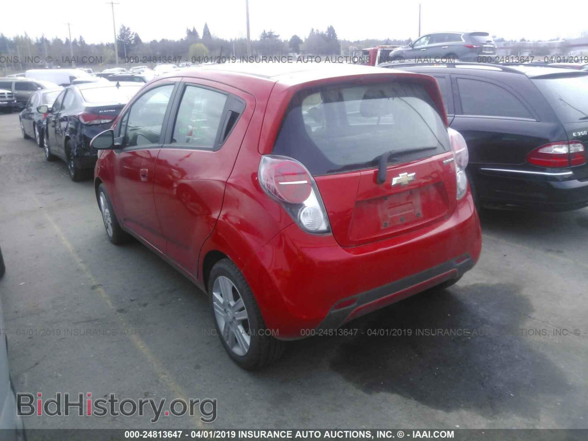 2014 CHEVROLET SPARK - VIN: KL8CA6S98EC454505 - Фото 3