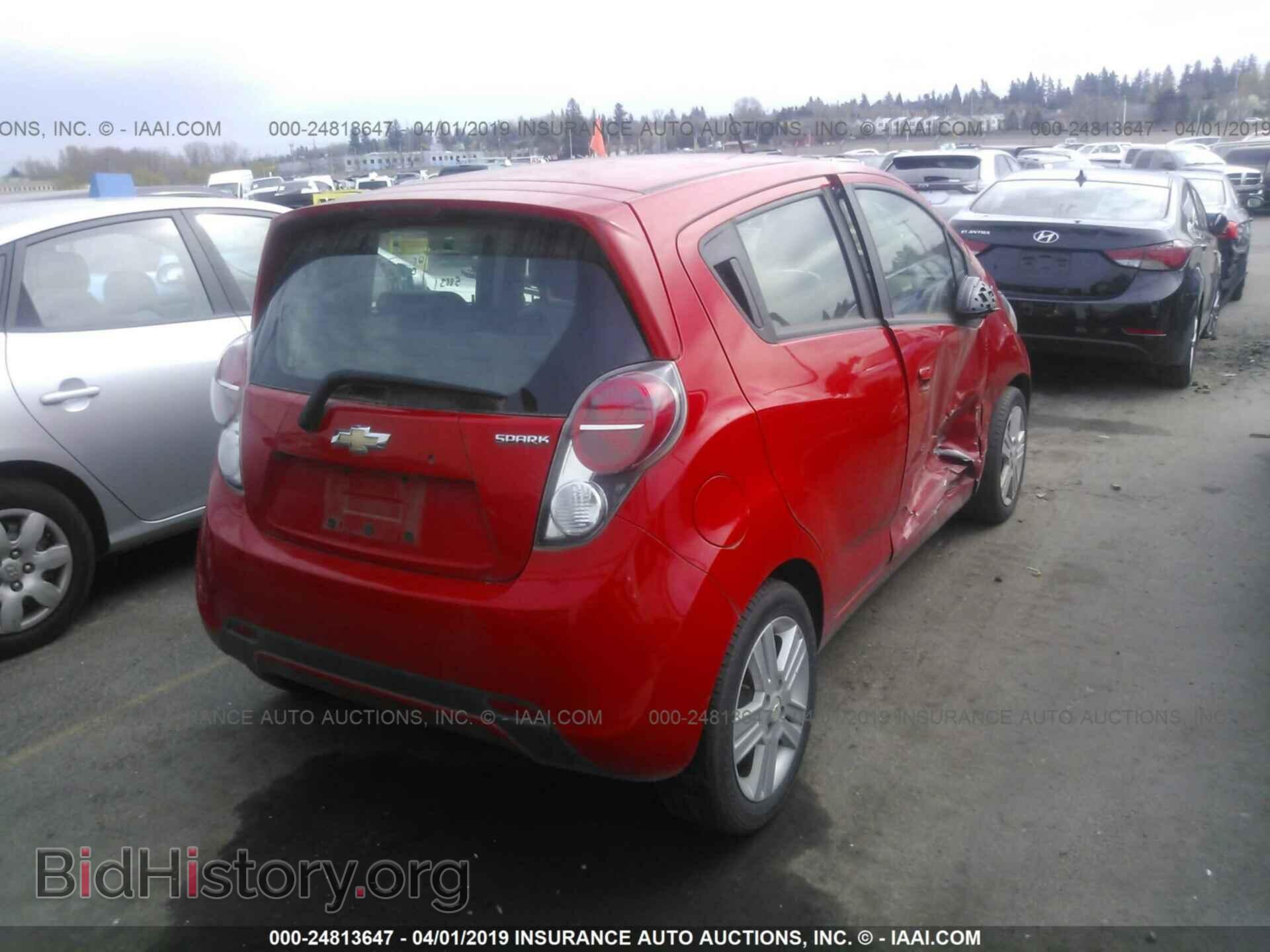 2014 CHEVROLET SPARK - VIN: KL8CA6S98EC454505 - Фото 4