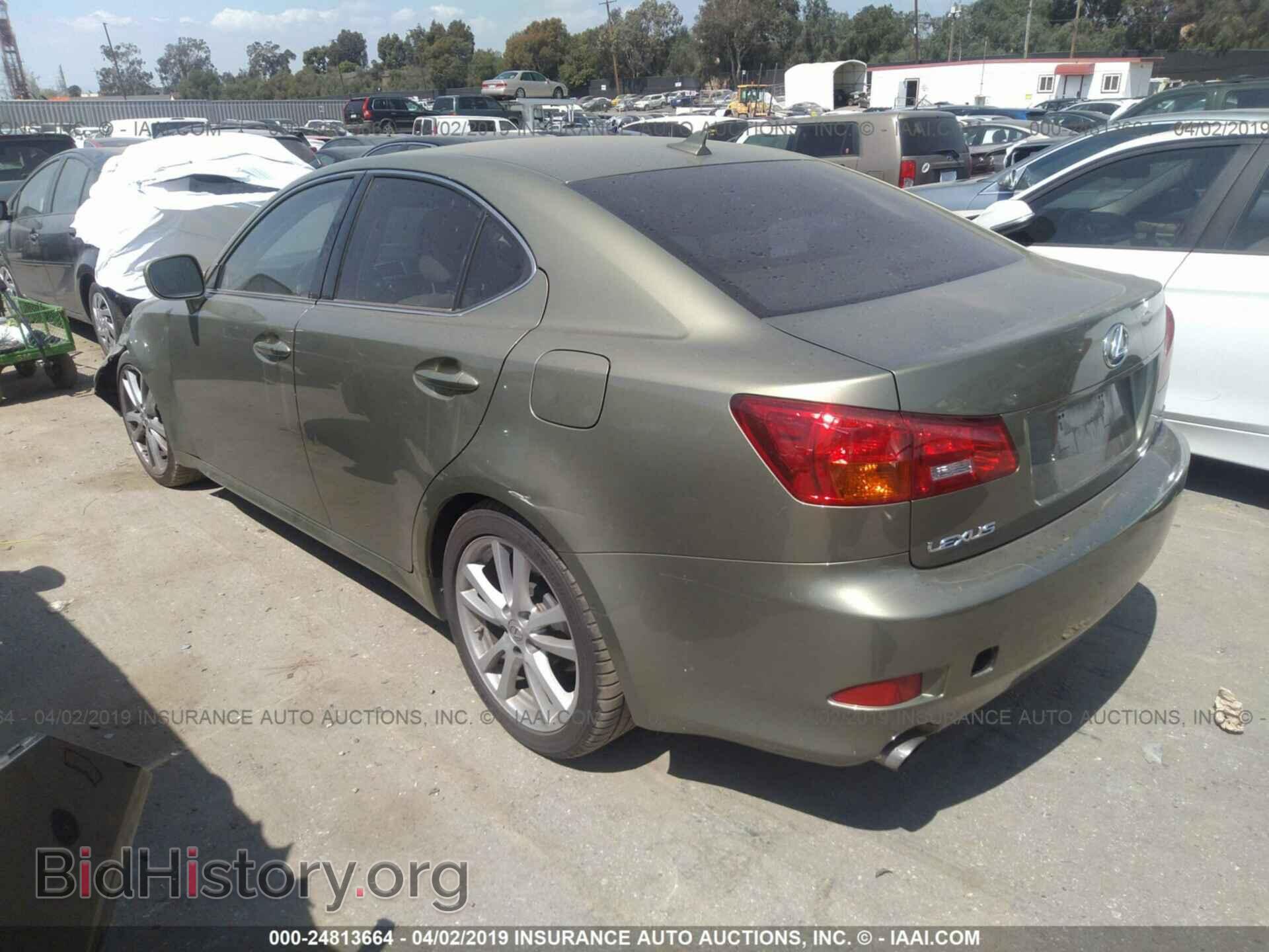 2007 LEXUS IS - VIN: JTHBK262275042396 - Фото 3