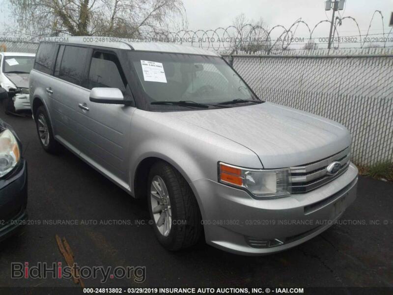2012 Ford FLEX SEL (VIN 2FMGK5CCXCBD04561) — photo 1 of 10, IAAI, damage: left front