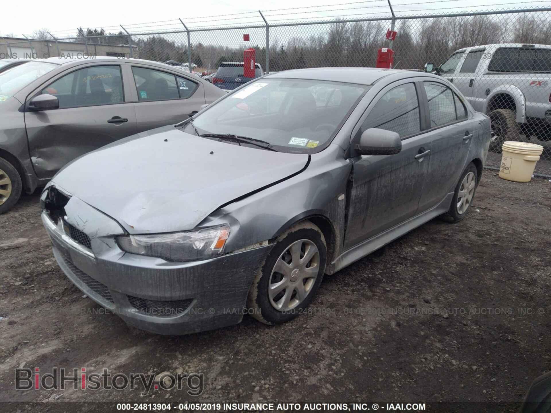 2014 MITSUBISHI LANCER - VIN: JA32U2FU2EU015004 - Фото 2