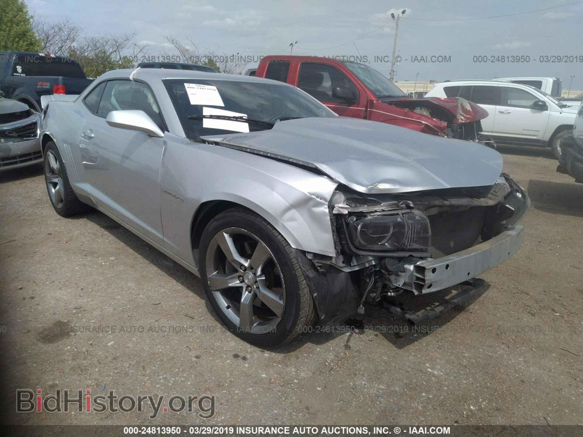 Photo 2G1FJ1EJ3C9176073 - CHEVROLET CAMARO 2012