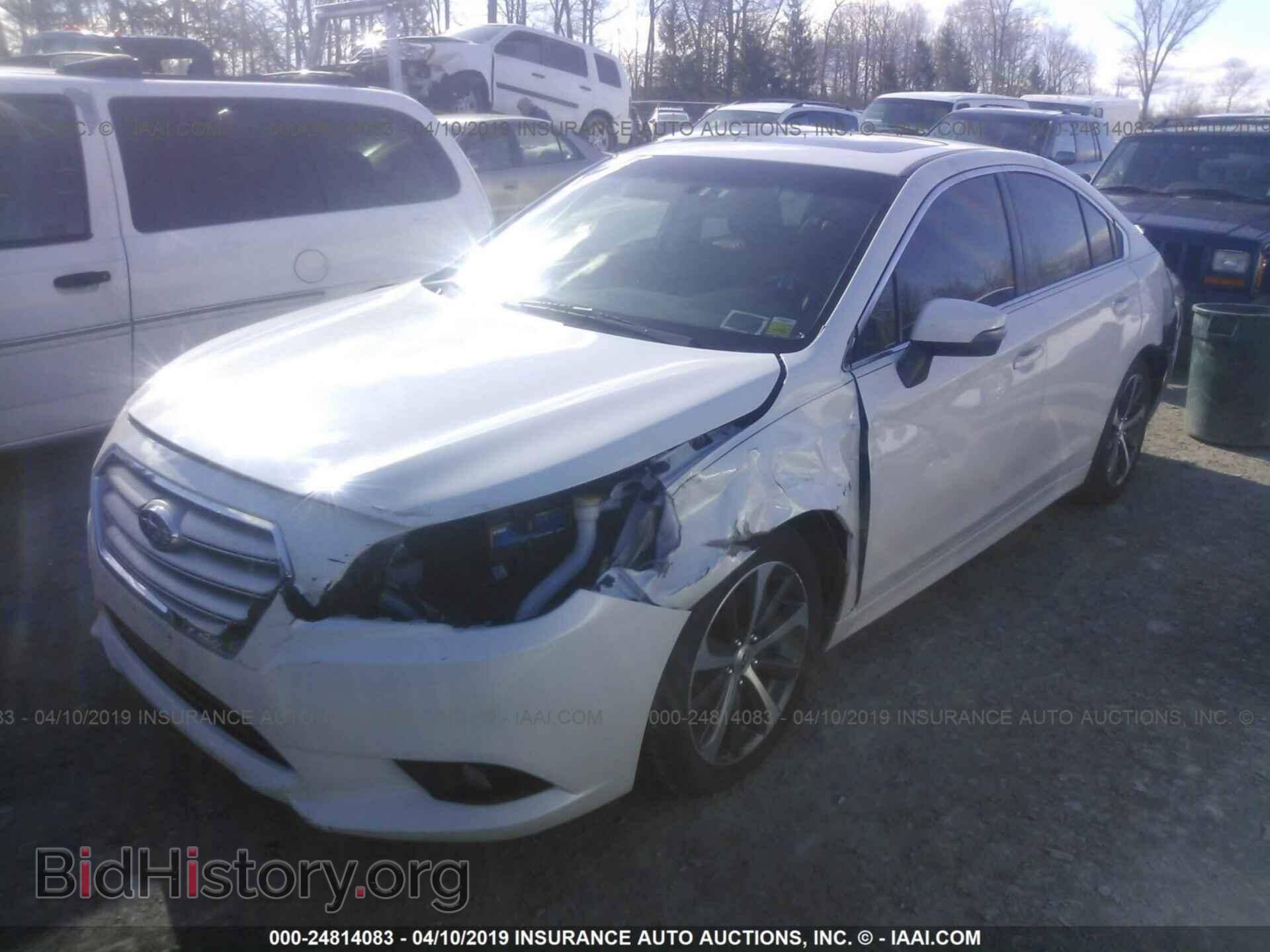 2015 SUBARU LEGACY - VIN: 4S3BNBL66F3016541 - Фото 2