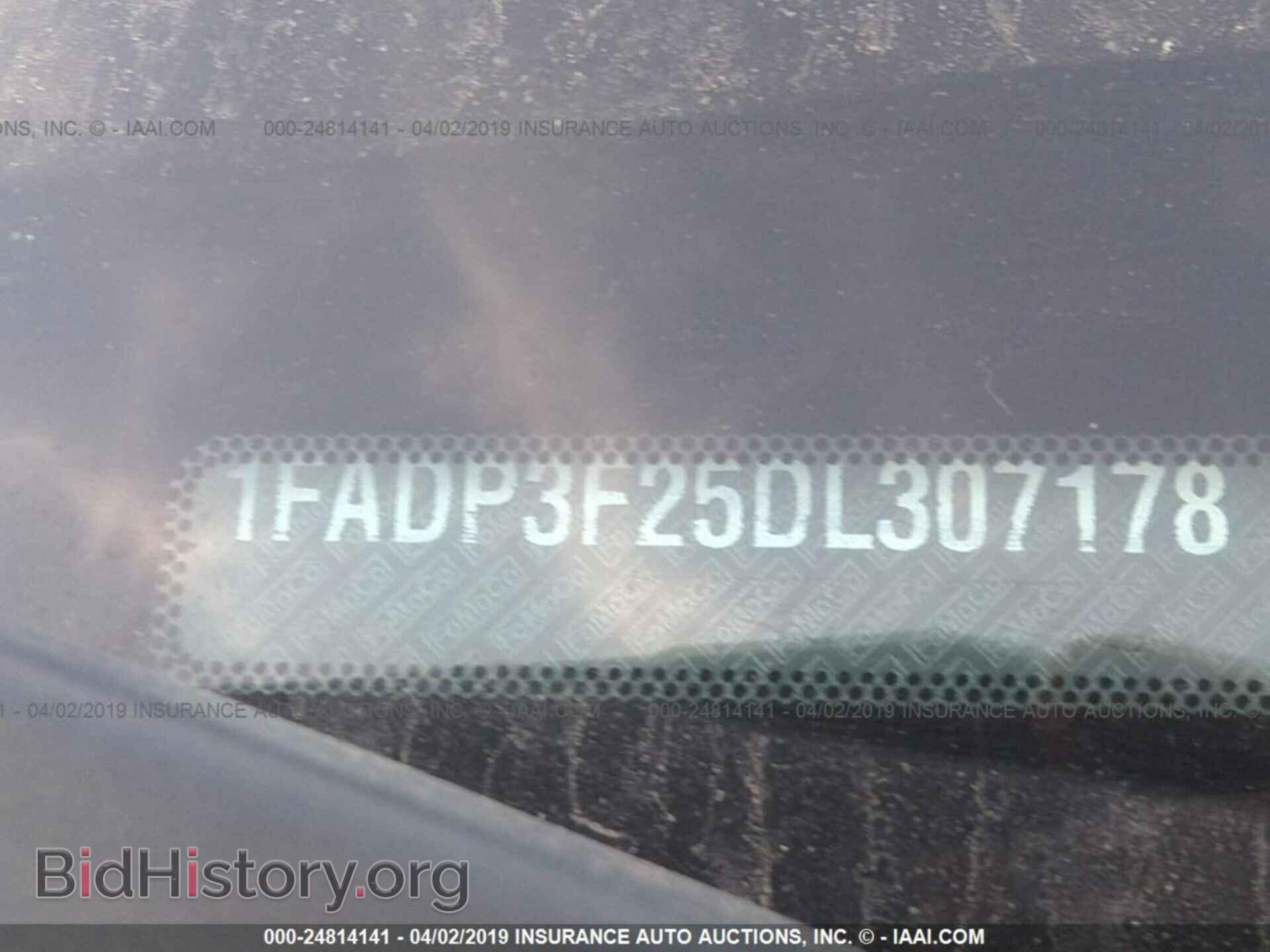 2013 FORD FOCUS - VIN: 1FADP3F25DL307178 - Фото 9