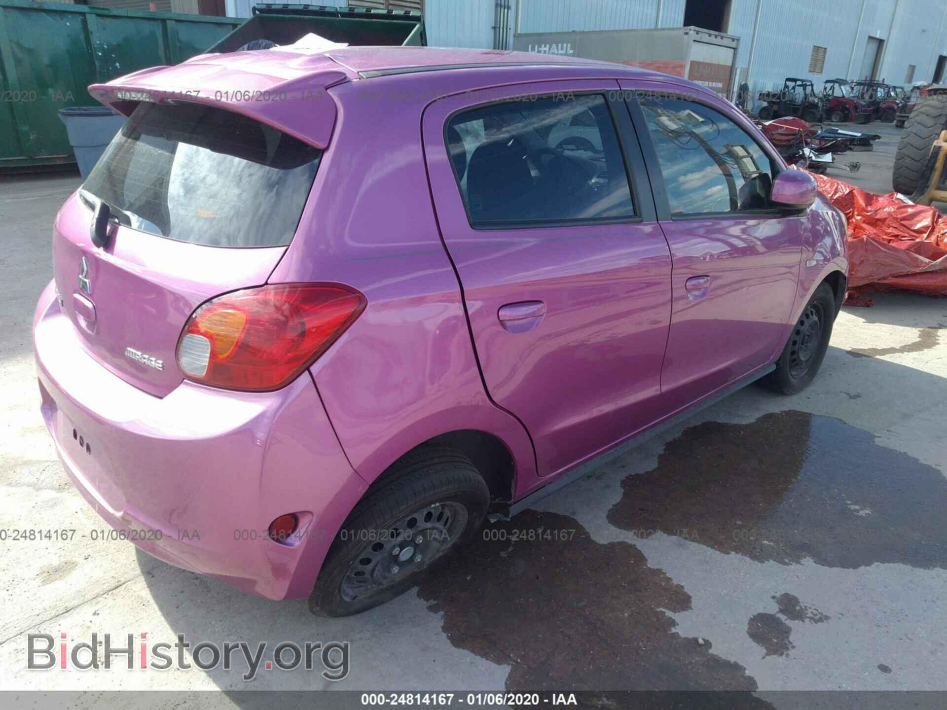 2015 MITSUBISHI MIRAGE - VIN: ML32A3HJ8FH013449 - Фото 4