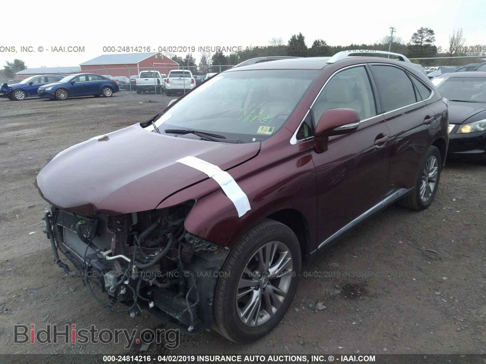 2013 LEXUS RX - VIN: JTJBC1BA7D2448738 - Фото 2
