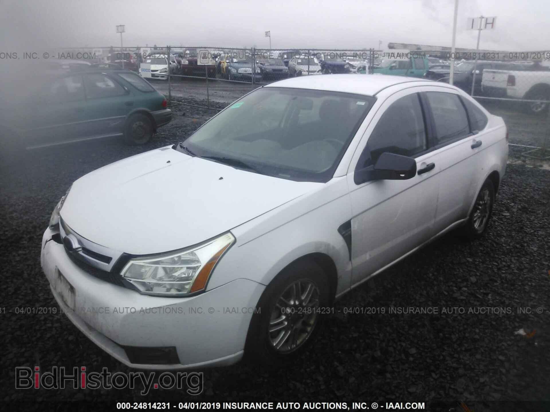 2008 FORD FOCUS - VIN: 1FAHP35N58W247128 - Фото 2