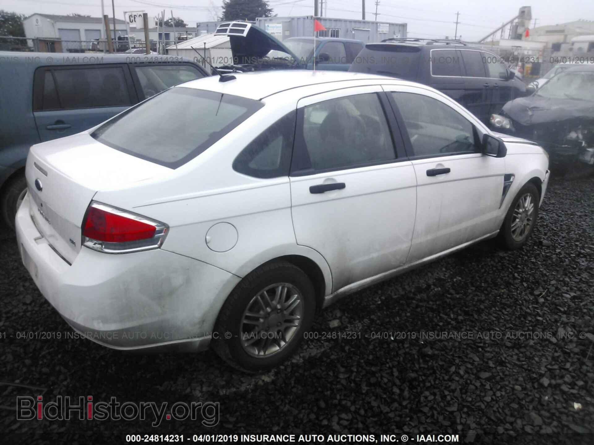 2008 FORD FOCUS - VIN: 1FAHP35N58W247128 - Фото 4