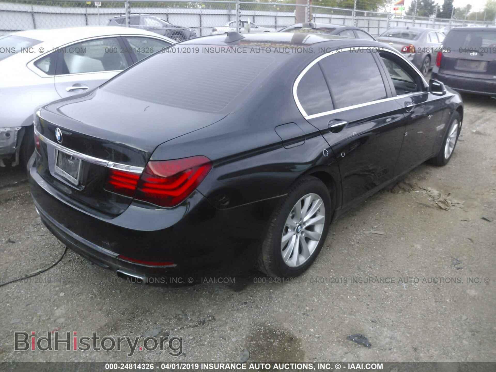 2013 BMW 740 - VIN: WBAYE4C54DD137487 - Фото 4