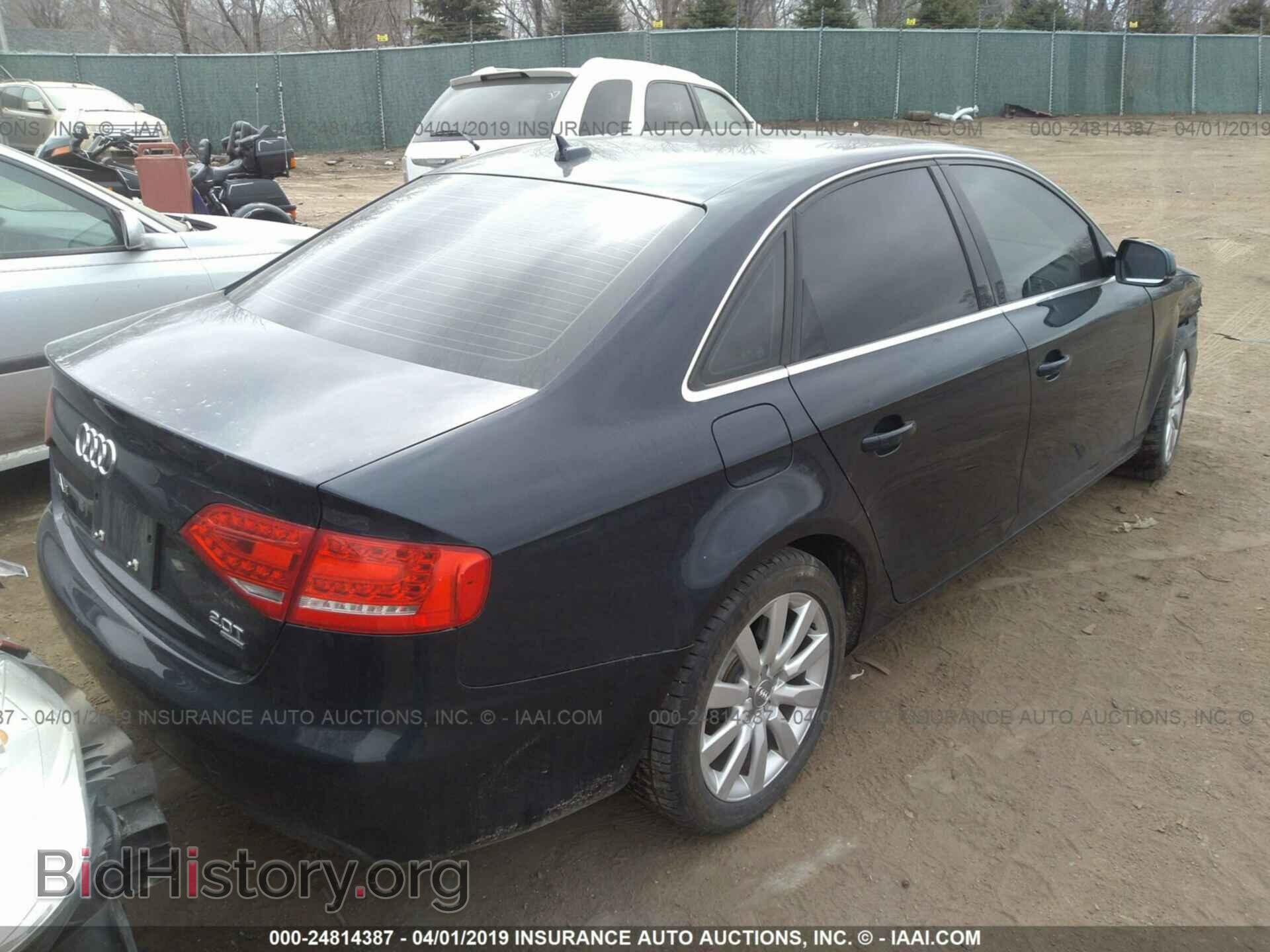 2011 AUDI A4 - VIN: WAUFFAFL8BA086099 - Фото 4