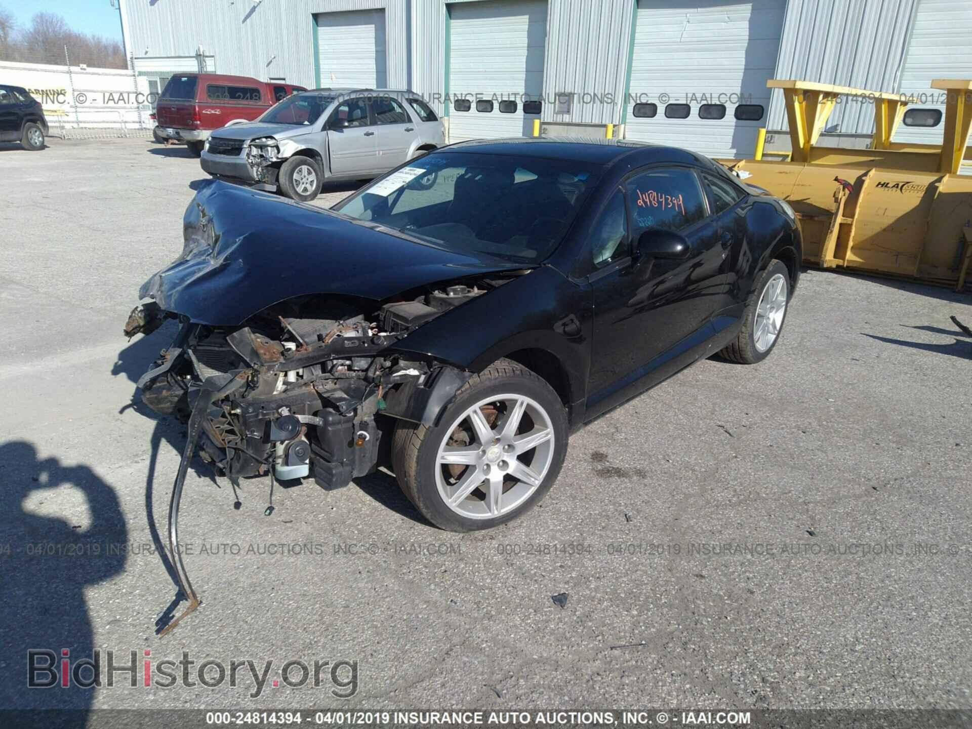 2007 MITSUBISHI ECLIPSE - VIN: 4A3AK64F87E072249 - Фото 2