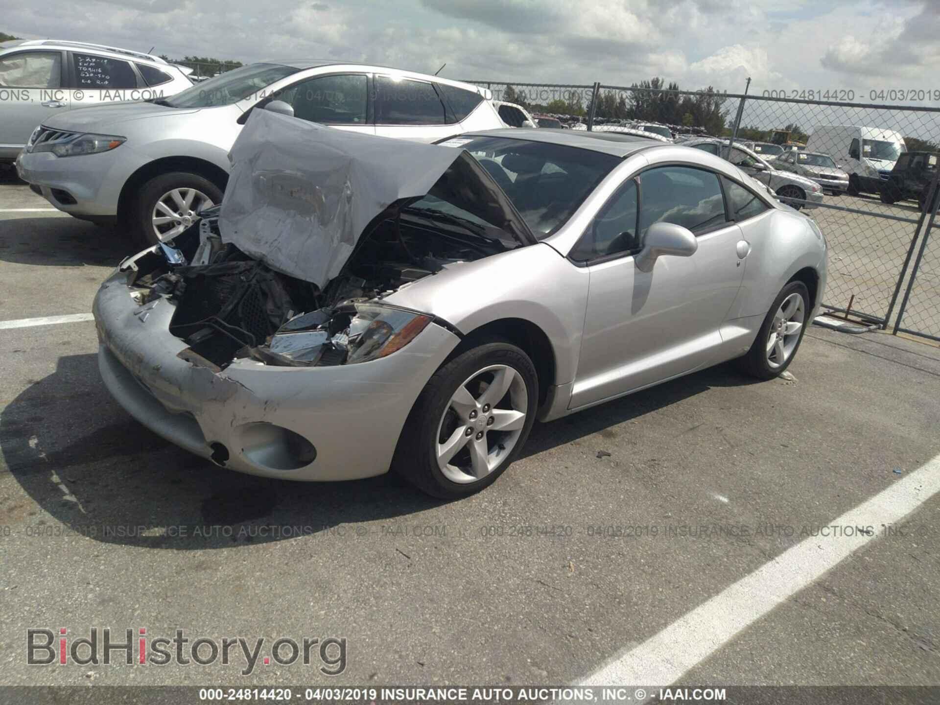 2006 MITSUBISHI ECLIPSE - VIN: 4A3AK24F66E057241 - Фото 2