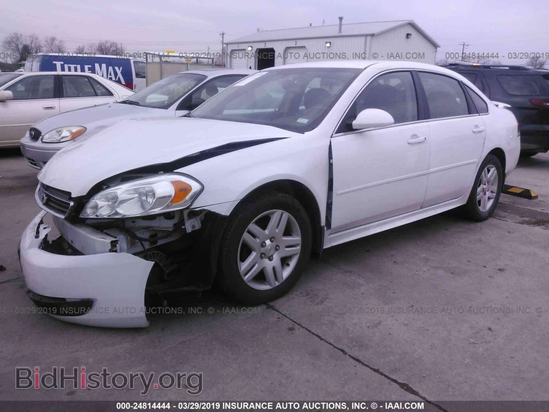2011 CHEVROLET IMPALA - VIN: 2G1WB5EK0B1113331 - Фото 2