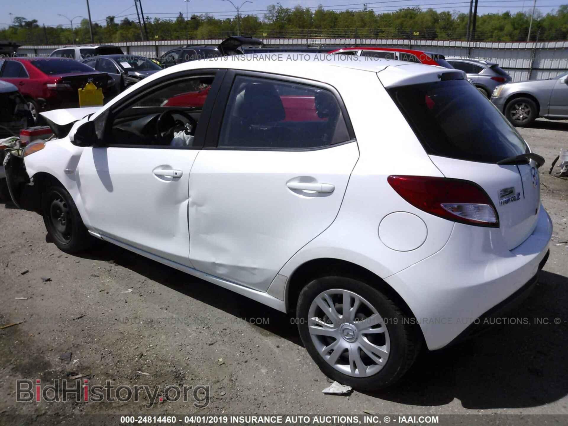 2011 MAZDA MAZDA2 - VIN: JM1DE1HYXB0104095 - Фото 3