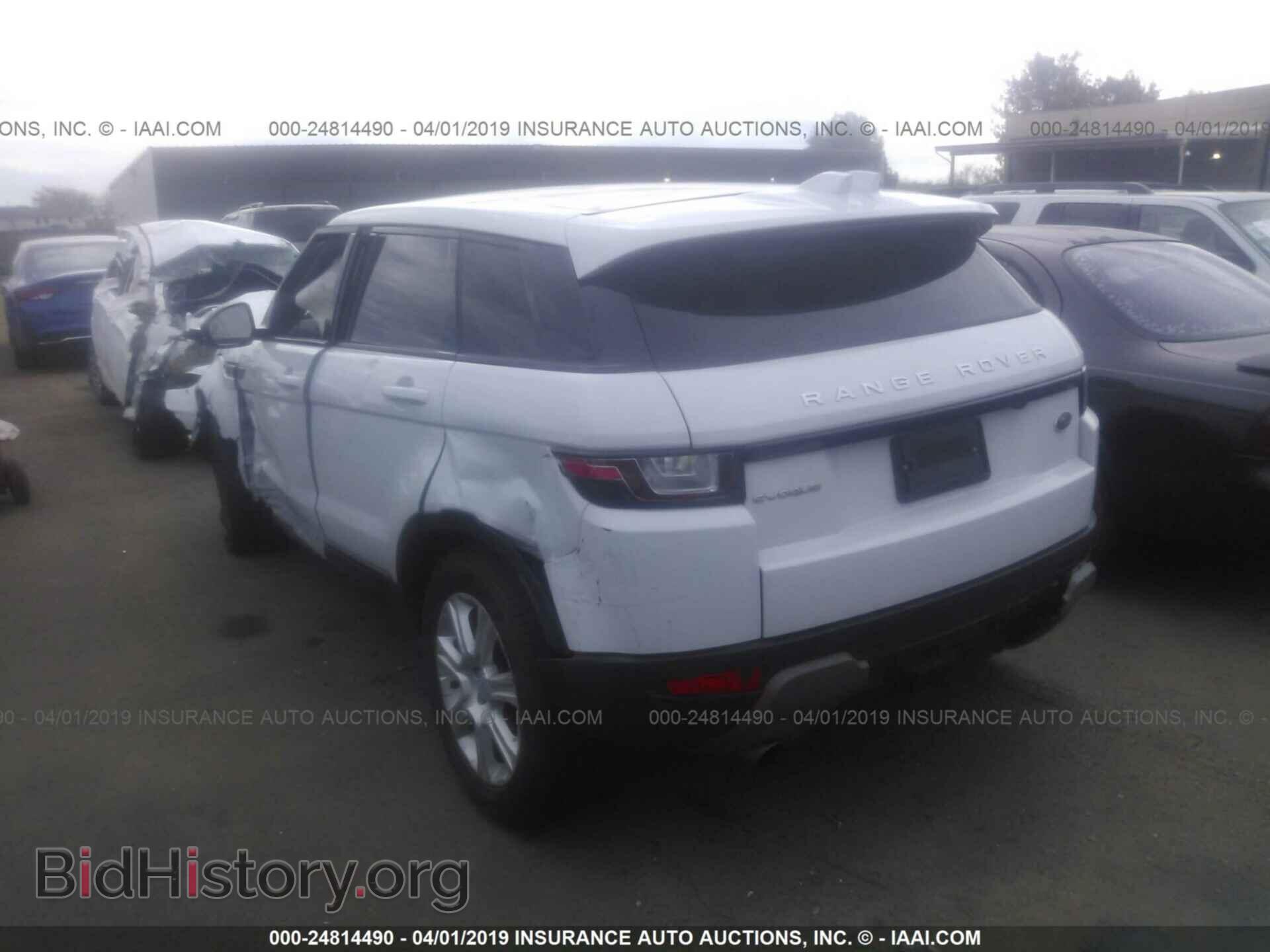 2016 LAND ROVER RANGE ROVER EVOQU - VIN: SALVP2BG2GH149442 - Фото 3