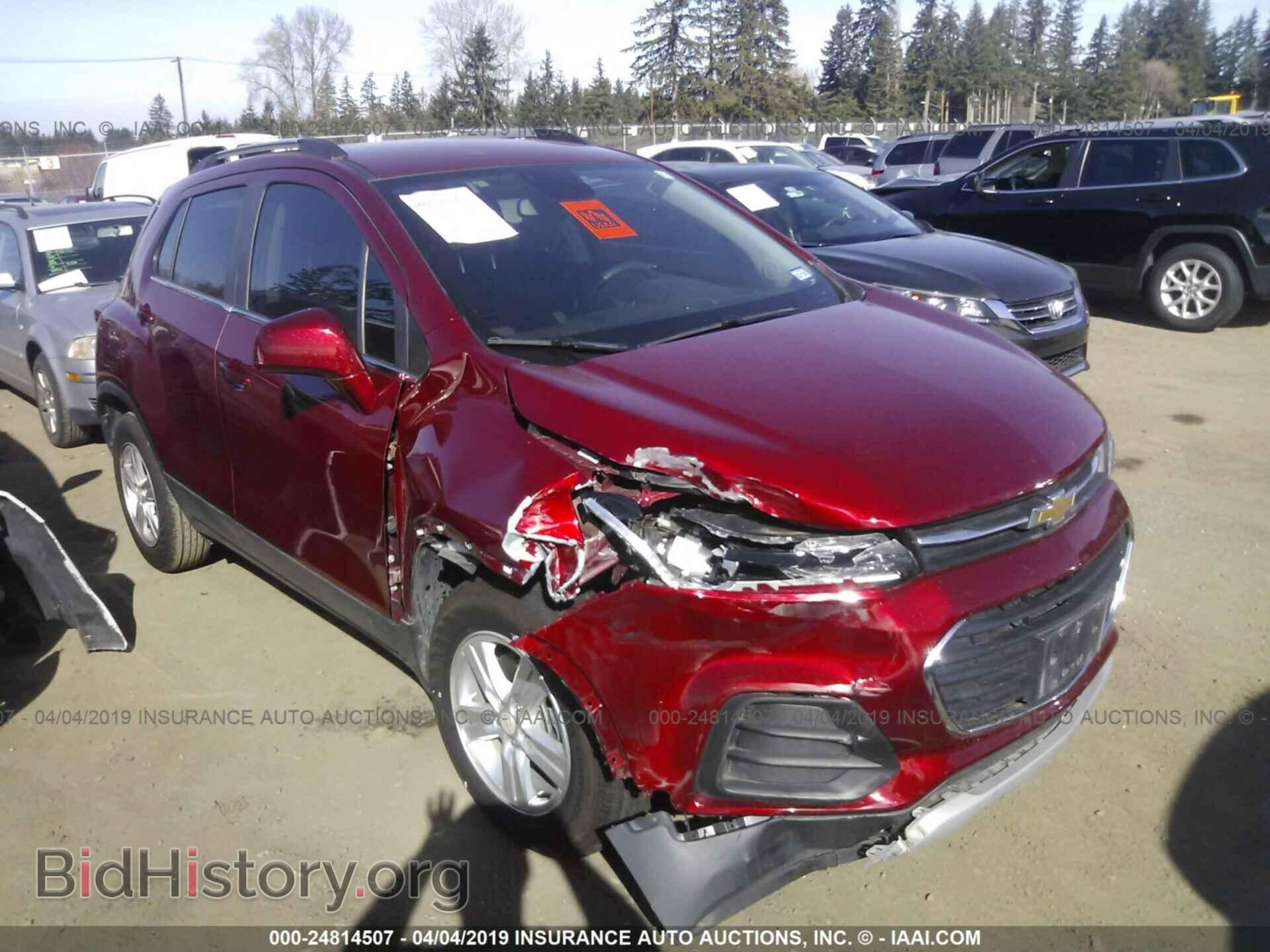 Фотография 3GNCJLSB4JL261007 - CHEVROLET TRAX 2018