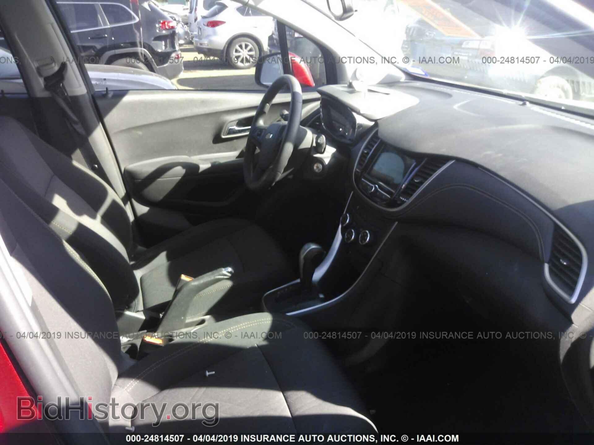 2018 CHEVROLET TRAX - VIN: 3GNCJLSB4JL261007 - Фото 5