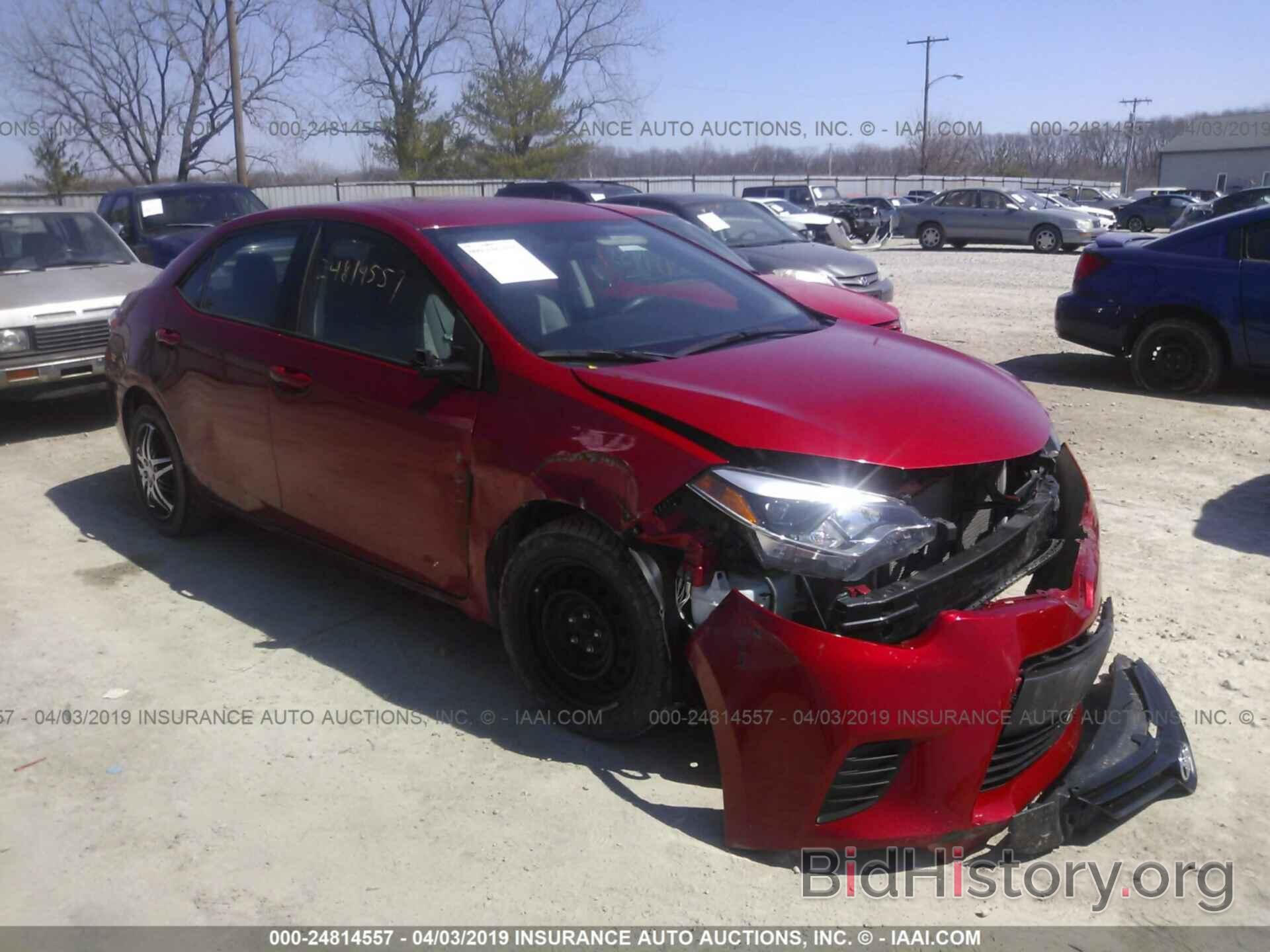 Photo 2T1BURHEXEC208921 - TOYOTA COROLLA 2014