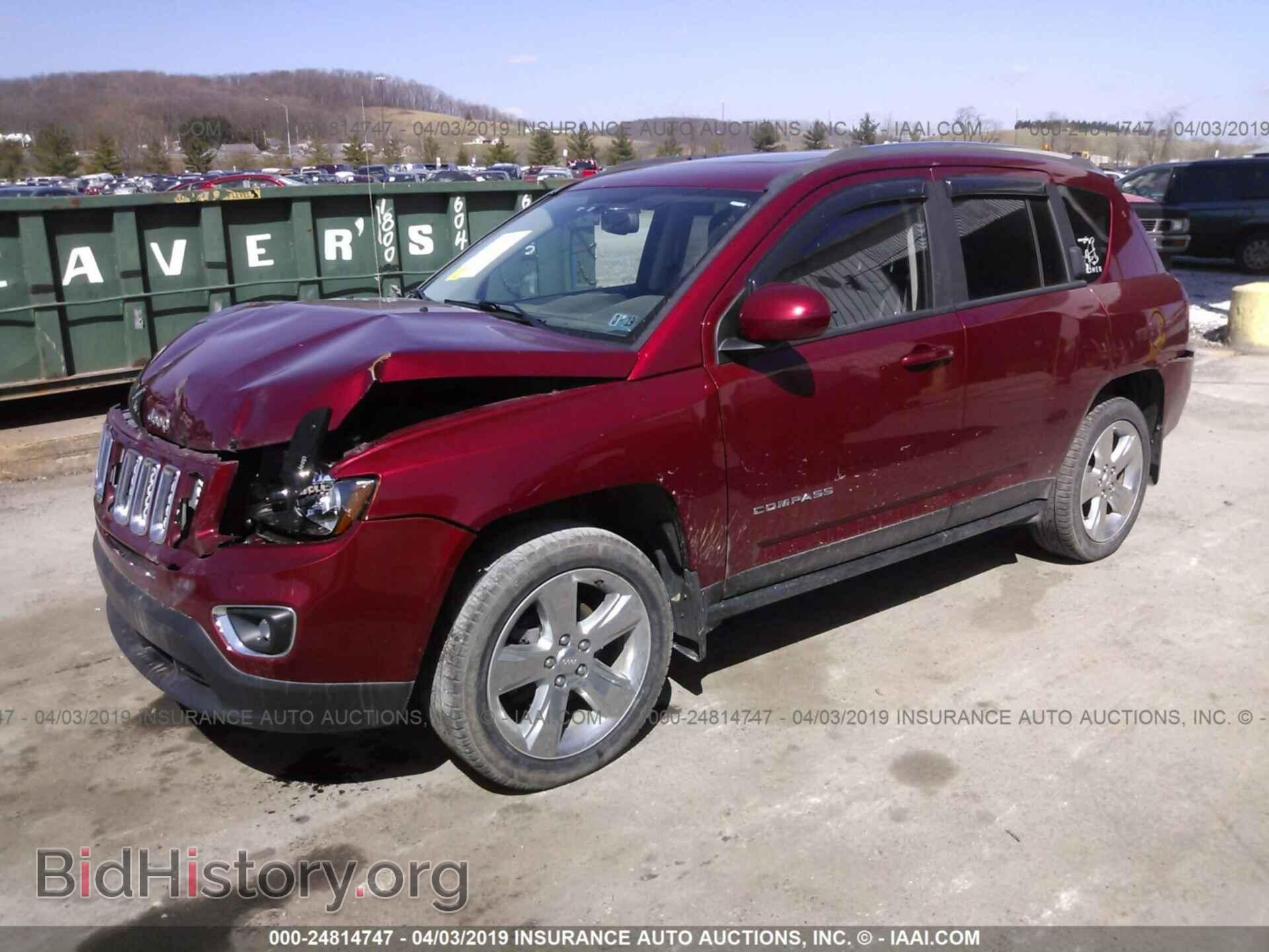 2014 JEEP COMPASS - VIN: 1C4NJDCB3ED918221 - Photo 2