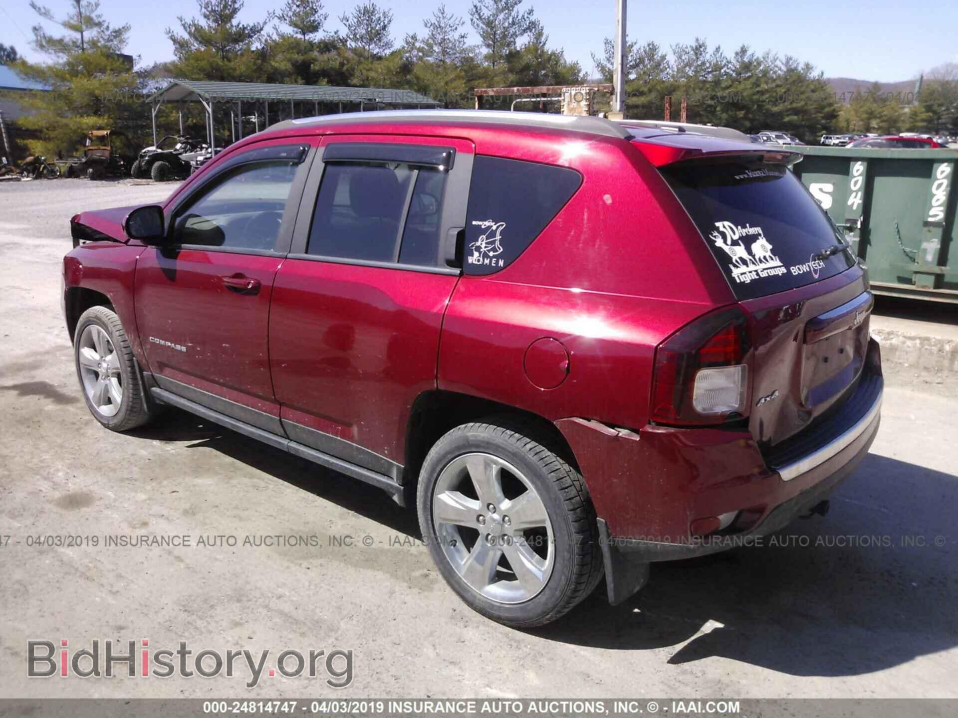 2014 JEEP COMPASS - VIN: 1C4NJDCB3ED918221 - Photo 3