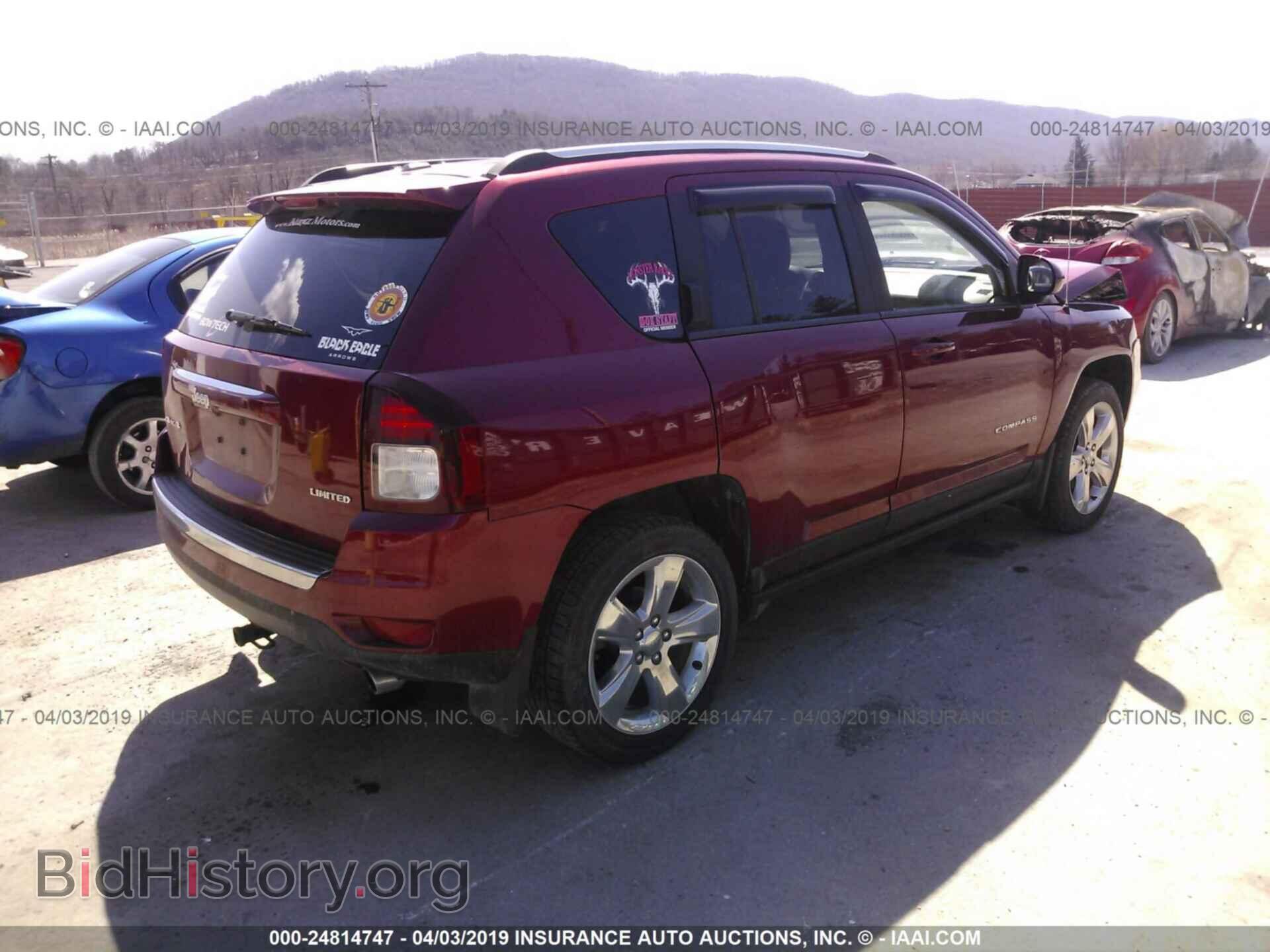 2014 JEEP COMPASS - VIN: 1C4NJDCB3ED918221 - Photo 4
