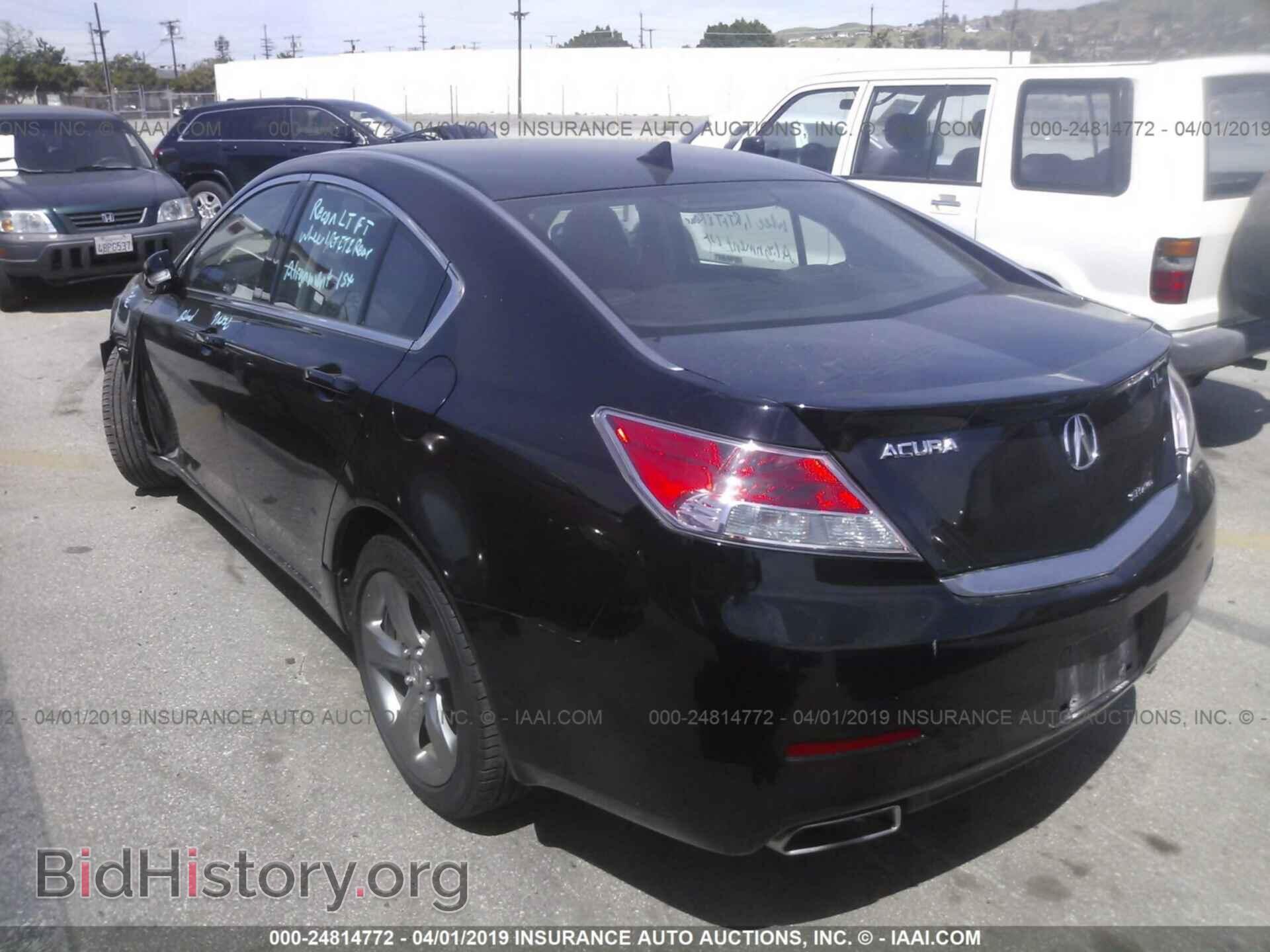 2012 ACURA TL - VIN: 19UUA9F59CA007681 - Фото 3