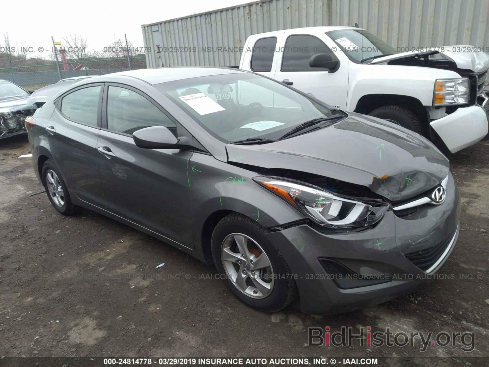 Photo 5NPDH4AE7EH523974 - HYUNDAI ELANTRA 2014