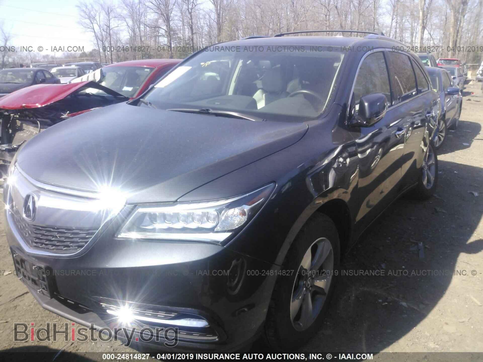 2015 ACURA MDX - VIN: 5FRYD4H29FB010040 - Фото 2