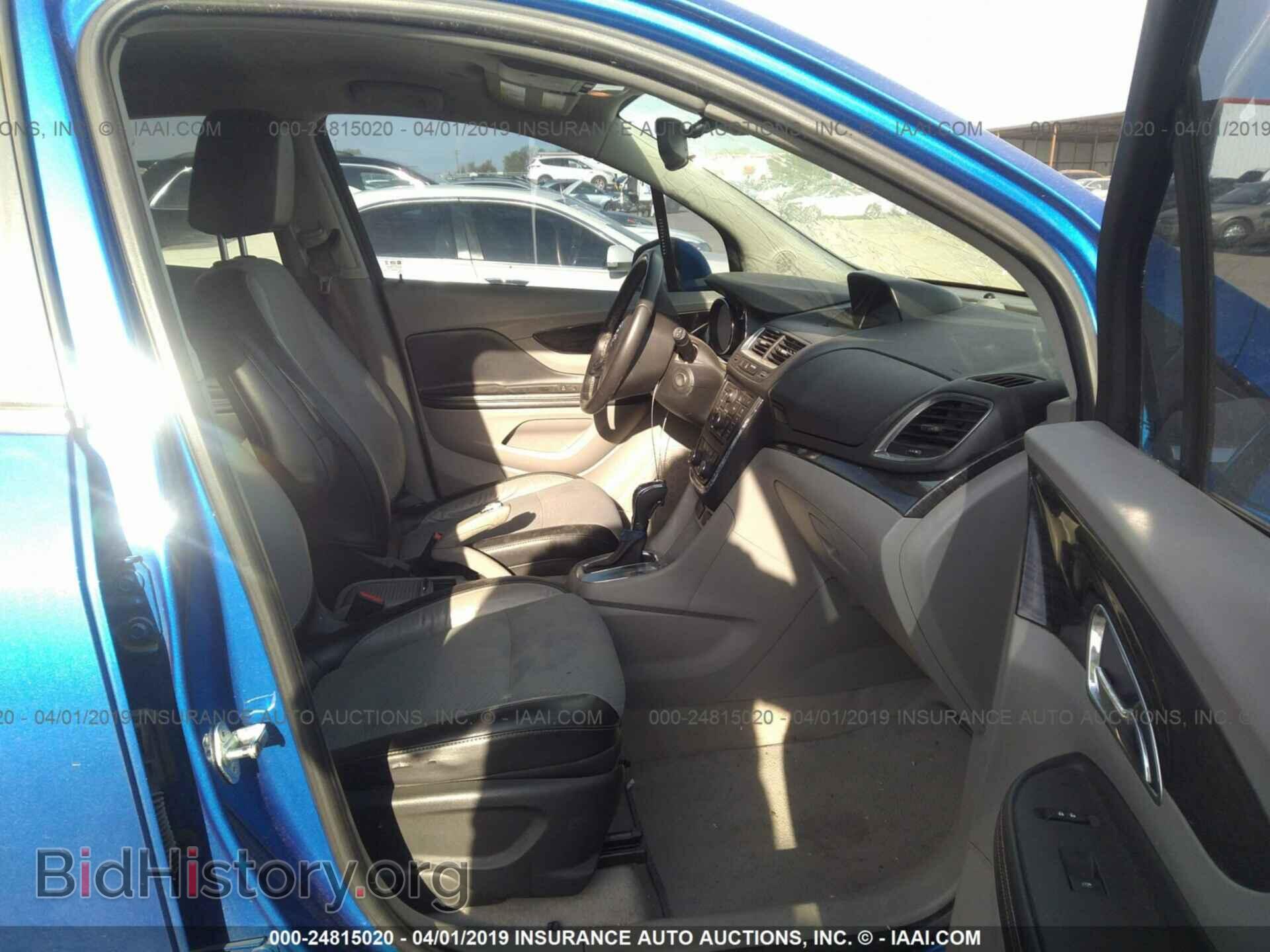 2014 BUICK ENCORE - VIN: KL4CJASB2EB623236 - Фото 5