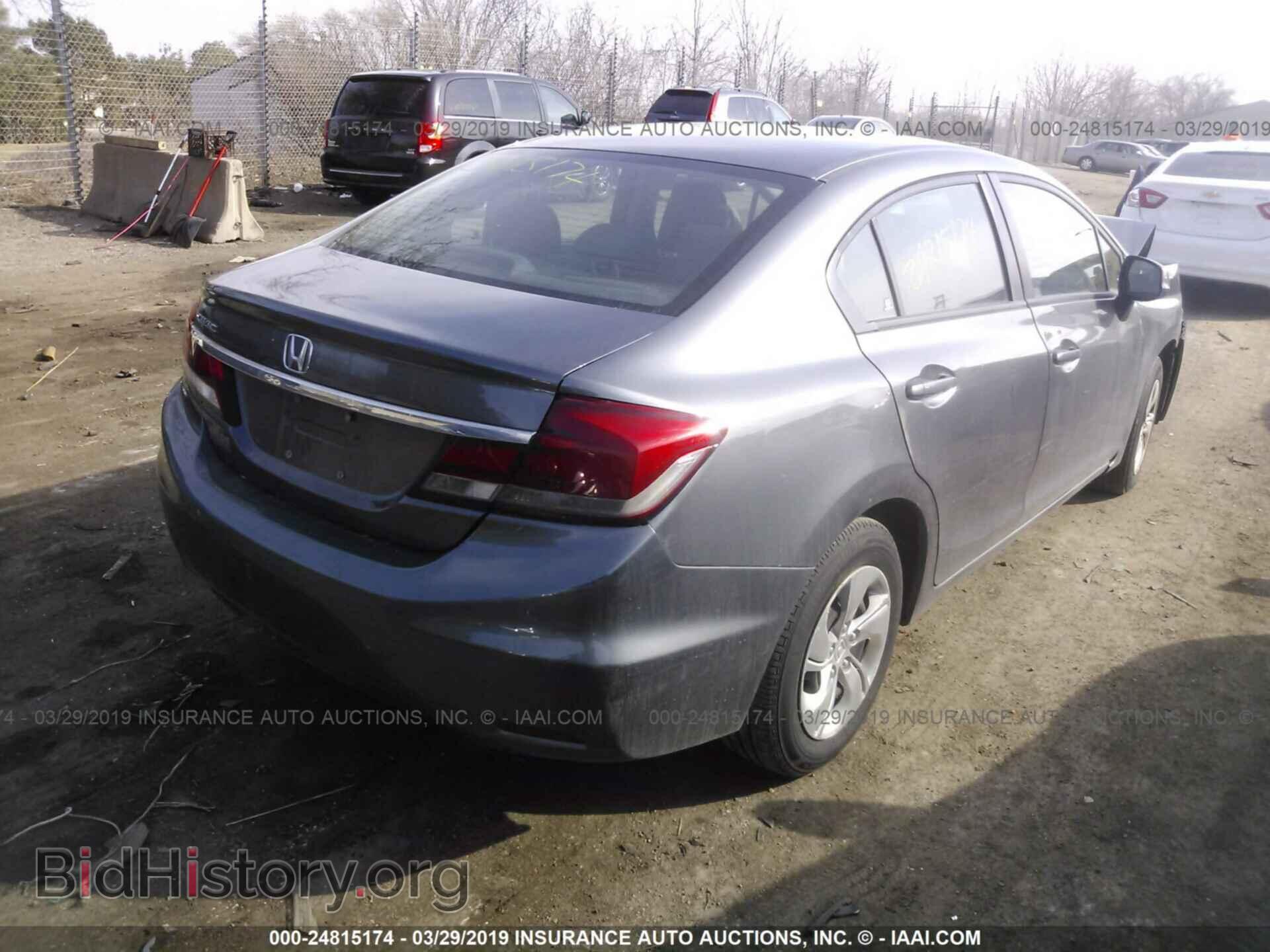 2013 HONDA CIVIC - VIN: 19XFB2F53DE099557 - Фото 4