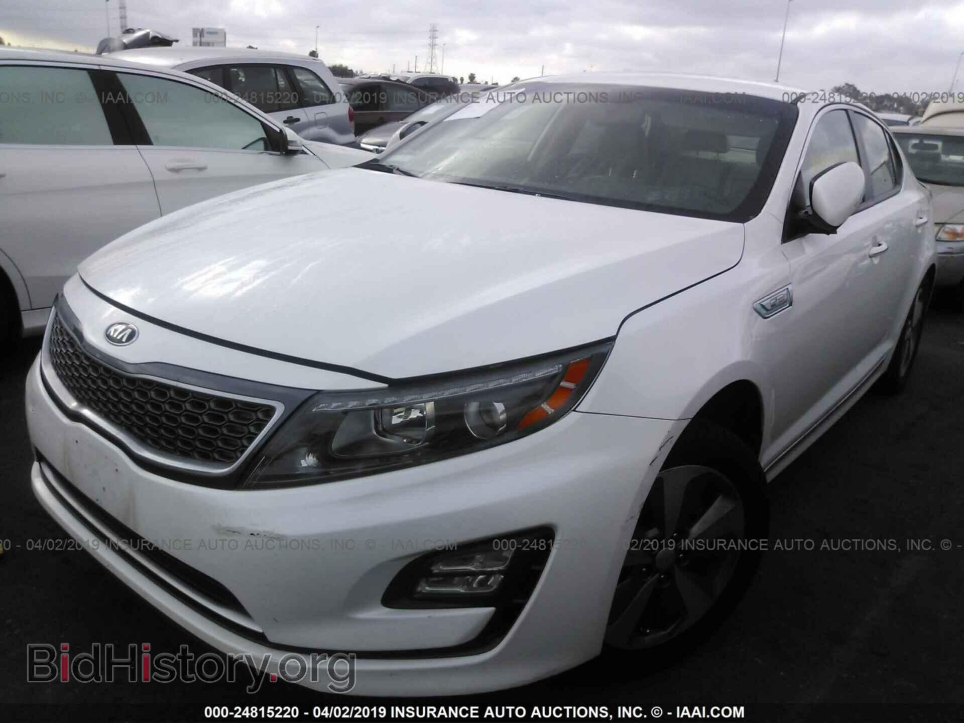 2014 KIA OPTIMA - VIN: KNAGN4AD9E5072833 - Фото 2