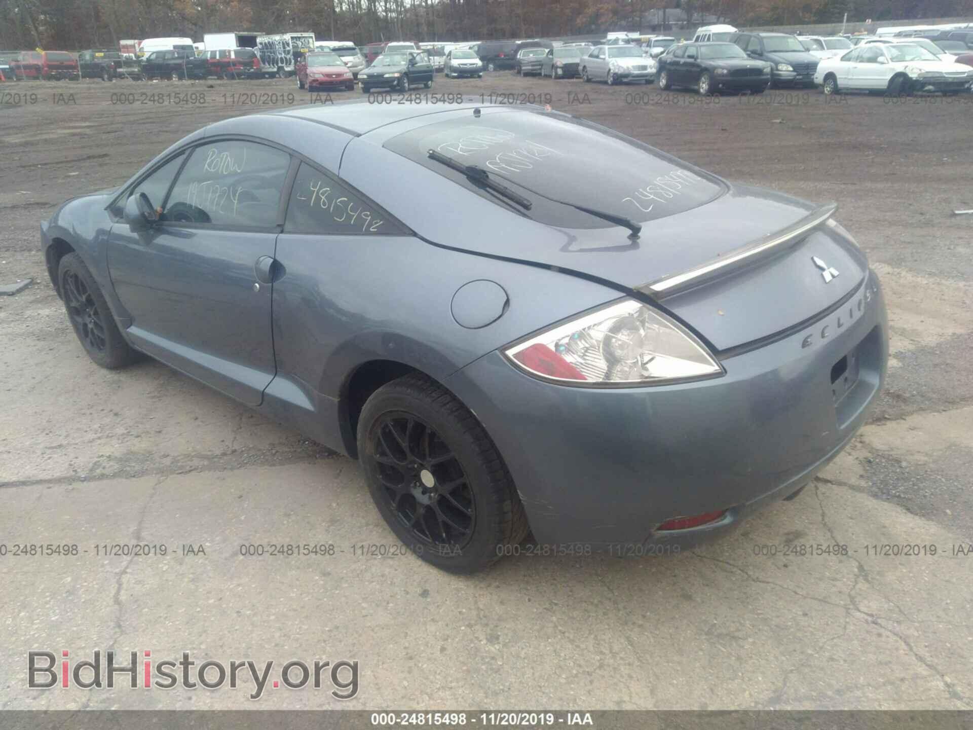 2007 MITSUBISHI ECLIPSE - VIN: 4A3AK24F67E056091 - Фото 3
