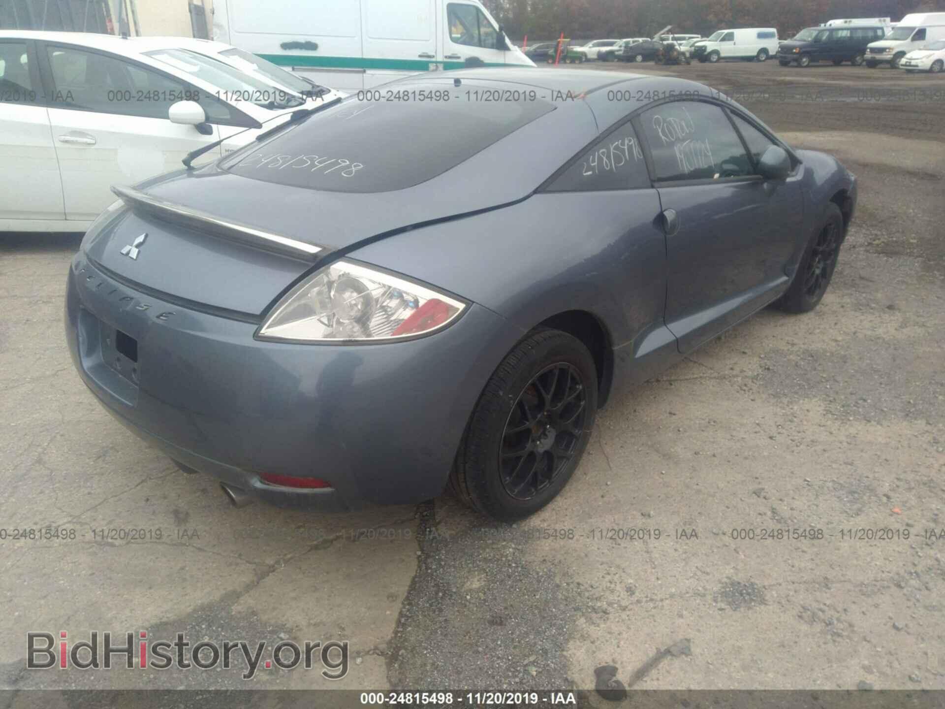 2007 MITSUBISHI ECLIPSE - VIN: 4A3AK24F67E056091 - Фото 4