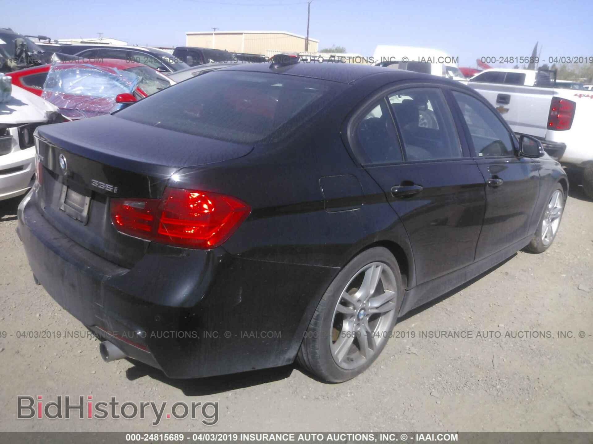 2013 BMW 335 - VIN: WBA3B9C52DF587496 - Фото 4
