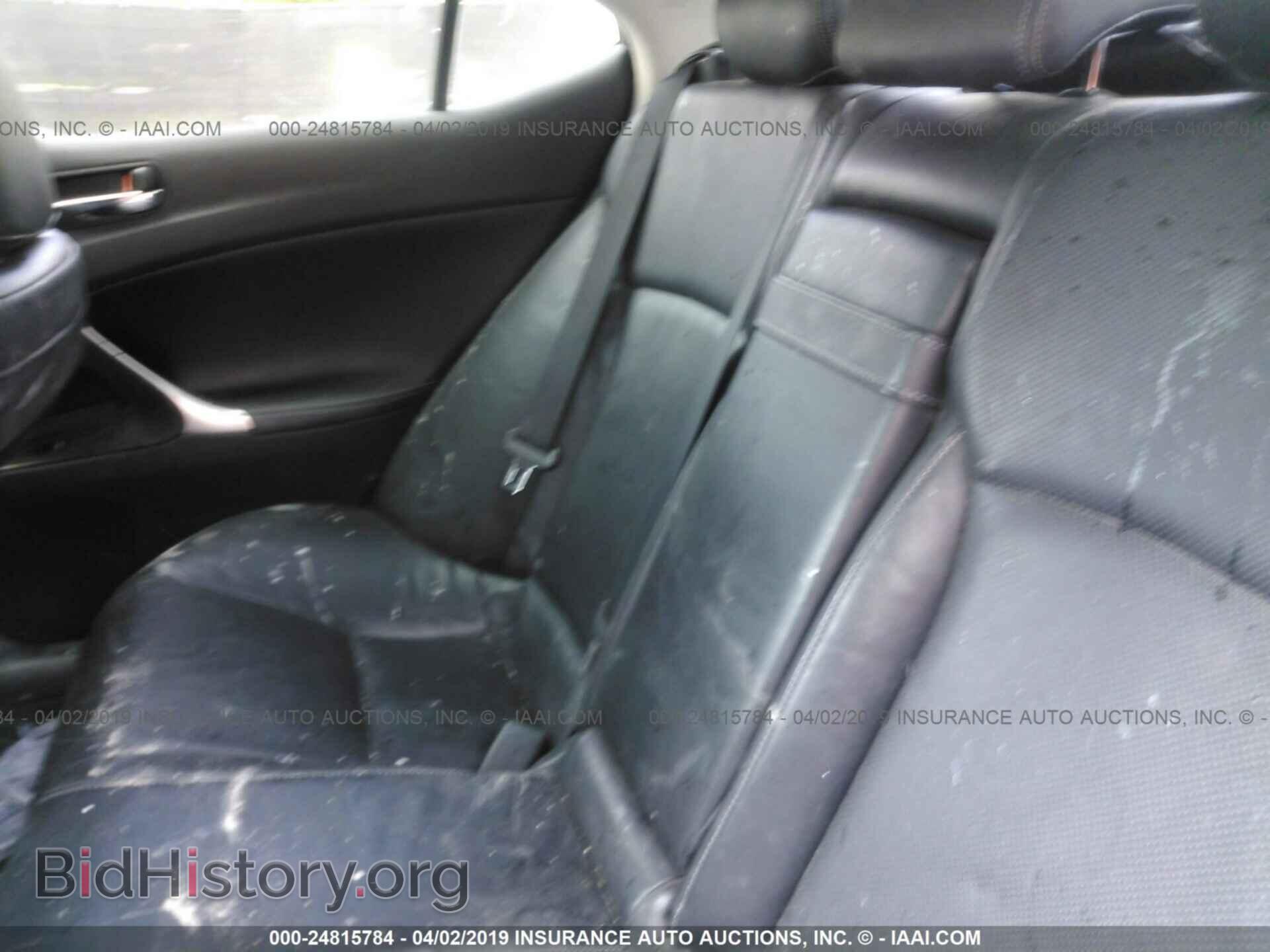 2011 LEXUS IS - VIN: JTHBE5C25B5026862 - Photo 8