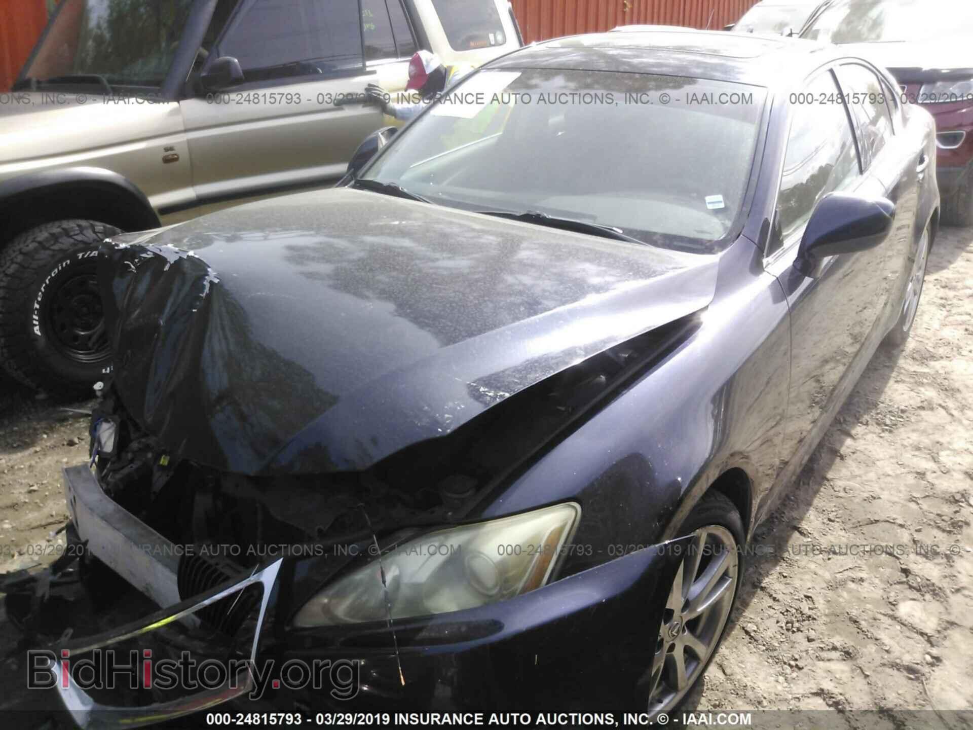 2008 LEXUS IS - VIN: JTHBK262082068224 - Photo 2