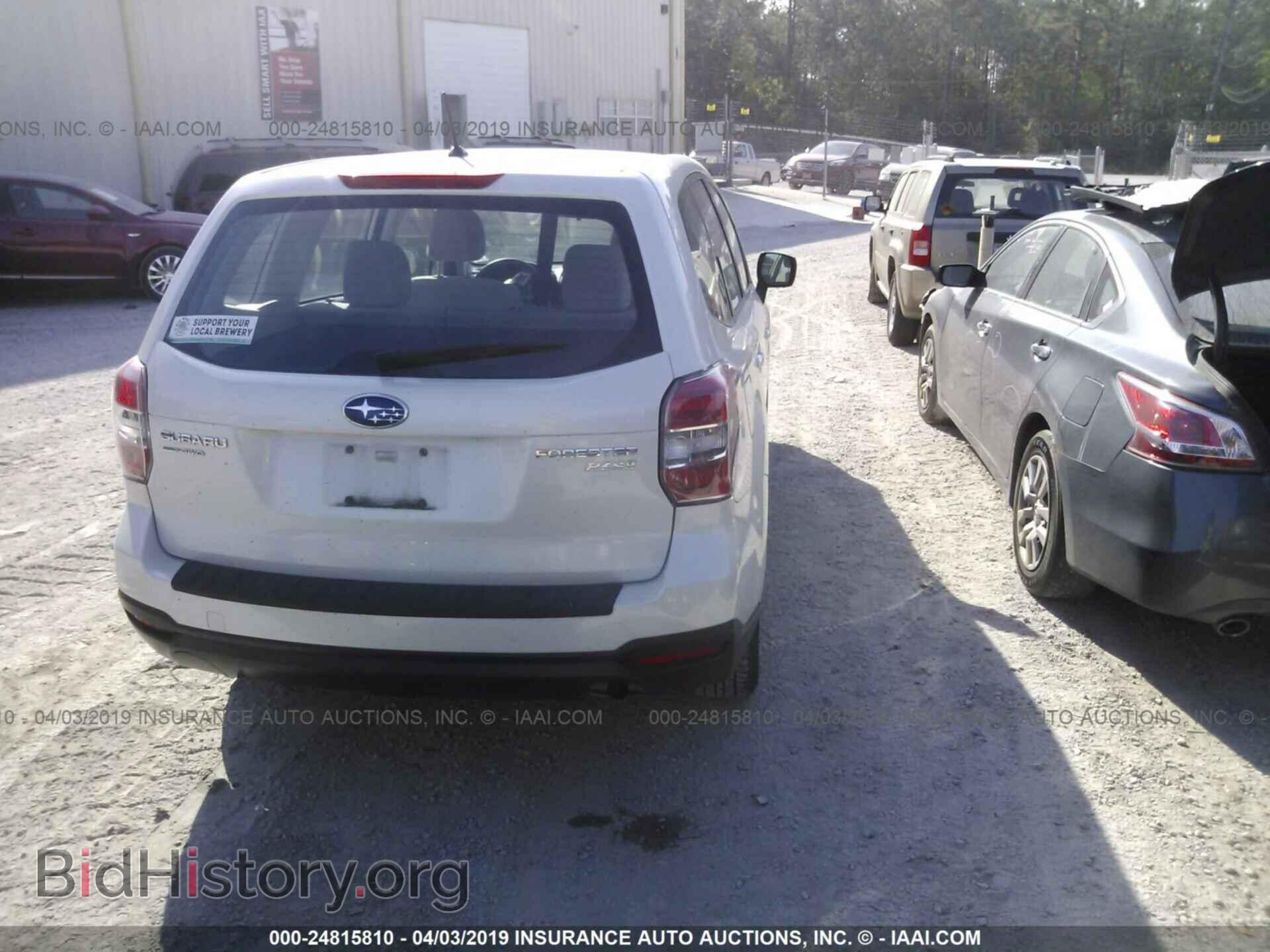 2014 SUBARU FORESTER - VIN: JF2SJAAC1EH509867 - Фото 4