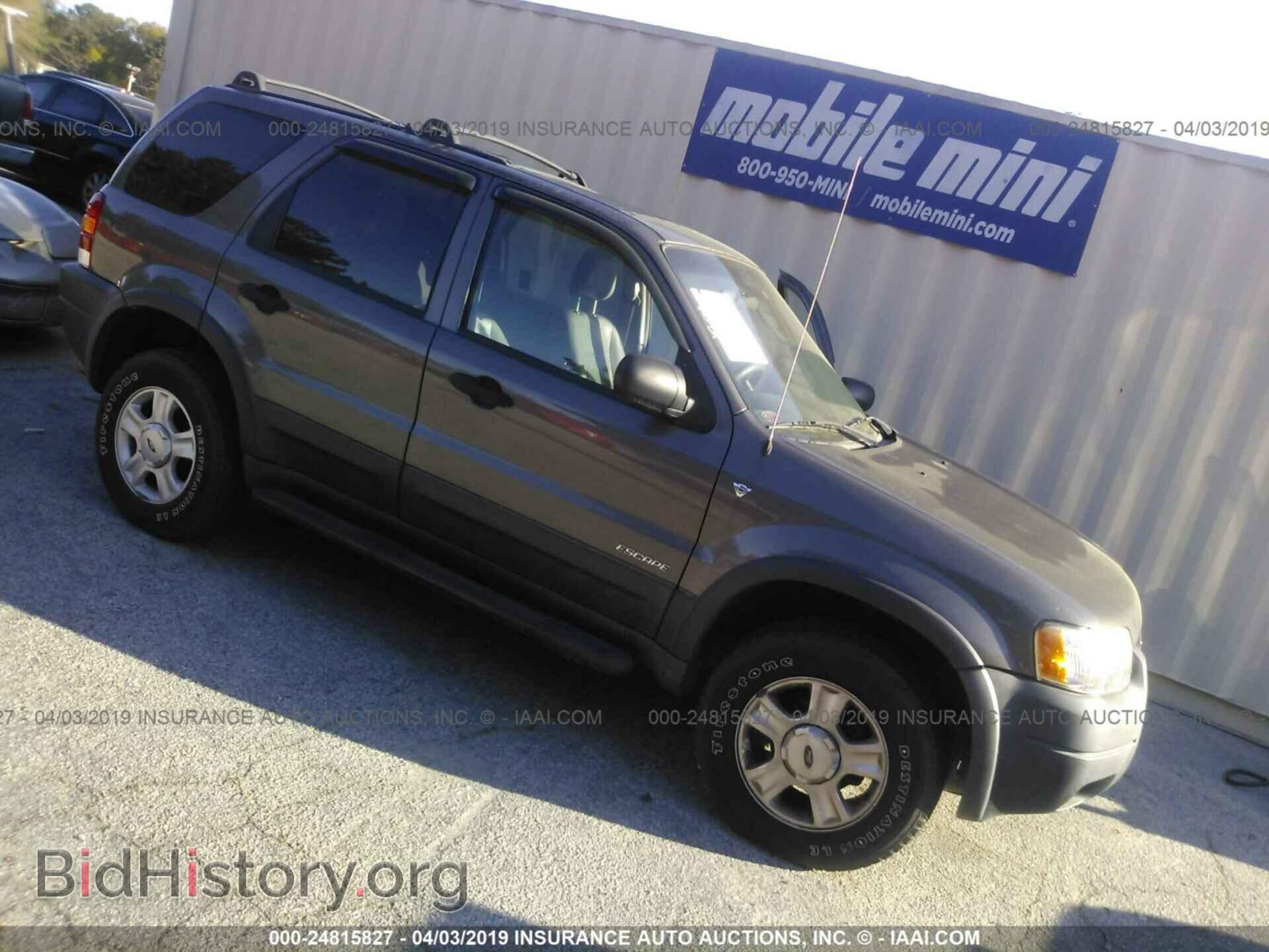 Photo 1FMYU04162KD58085 - FORD ESCAPE 2002