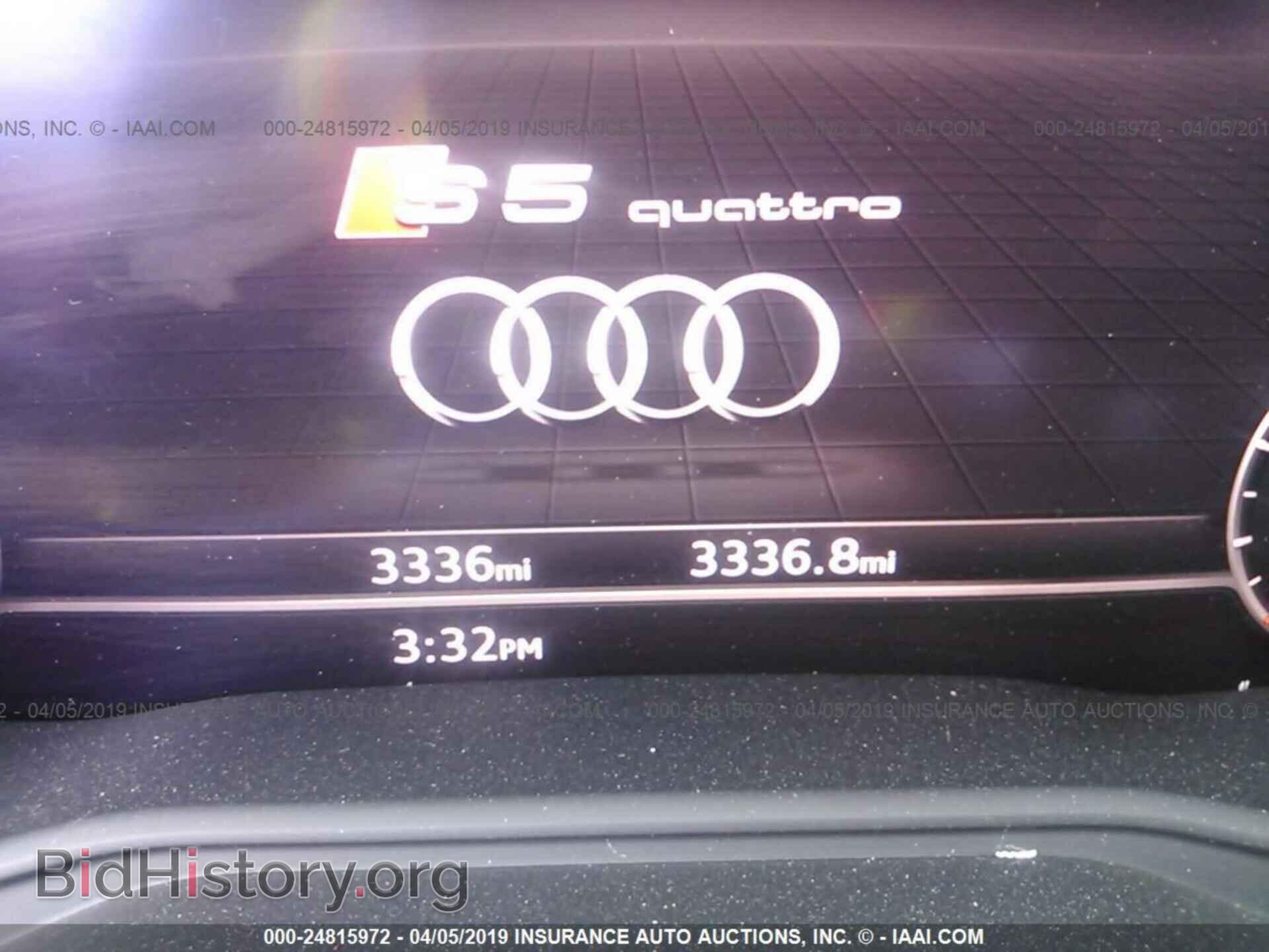 2018 AUDI S5 - VIN: WAUC4CF50JA052582 - Photo 7