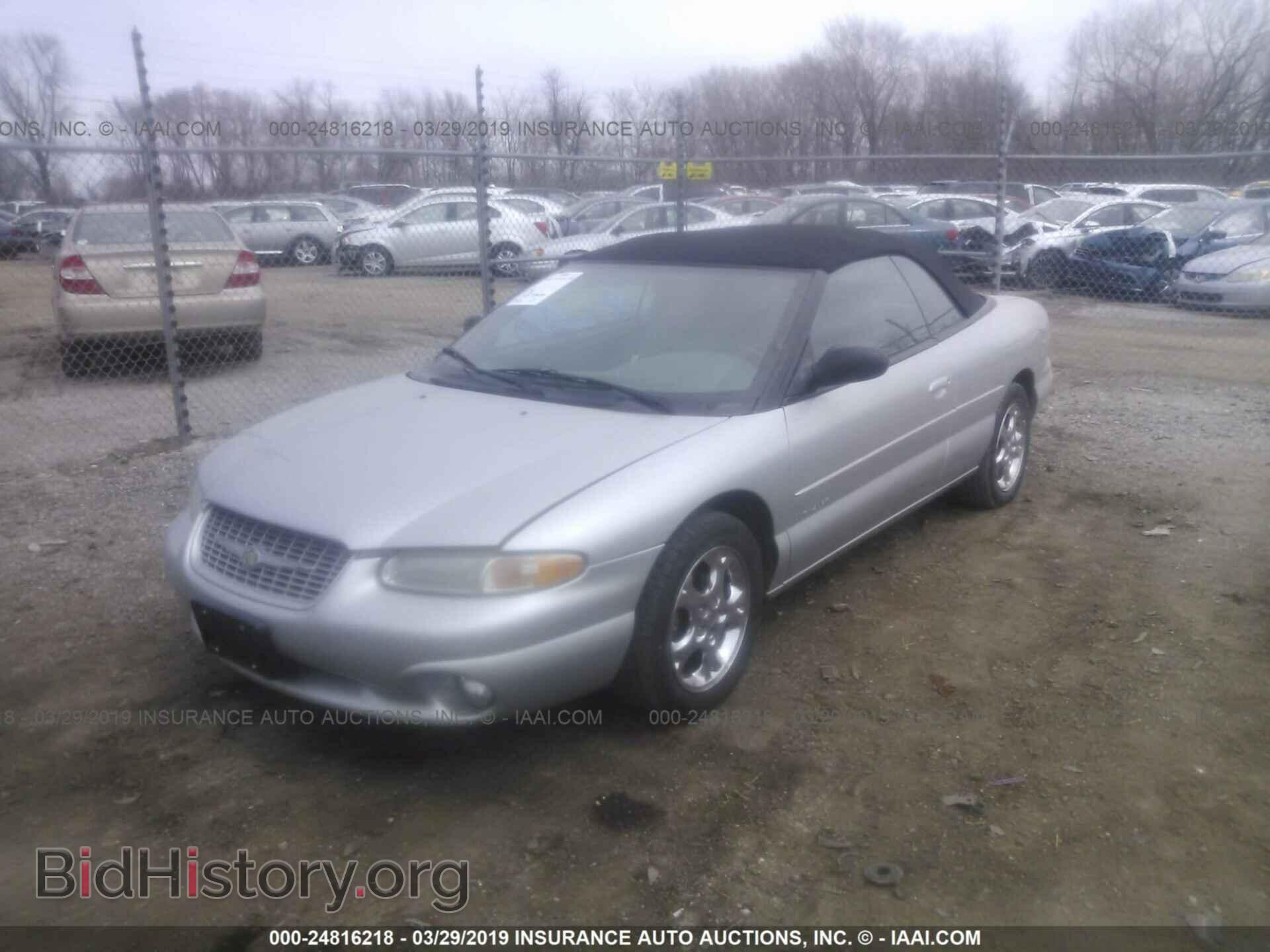 2000 CHRYSLER SEBRING - VIN: 3C3EL55H4YT218843 - Фото 2