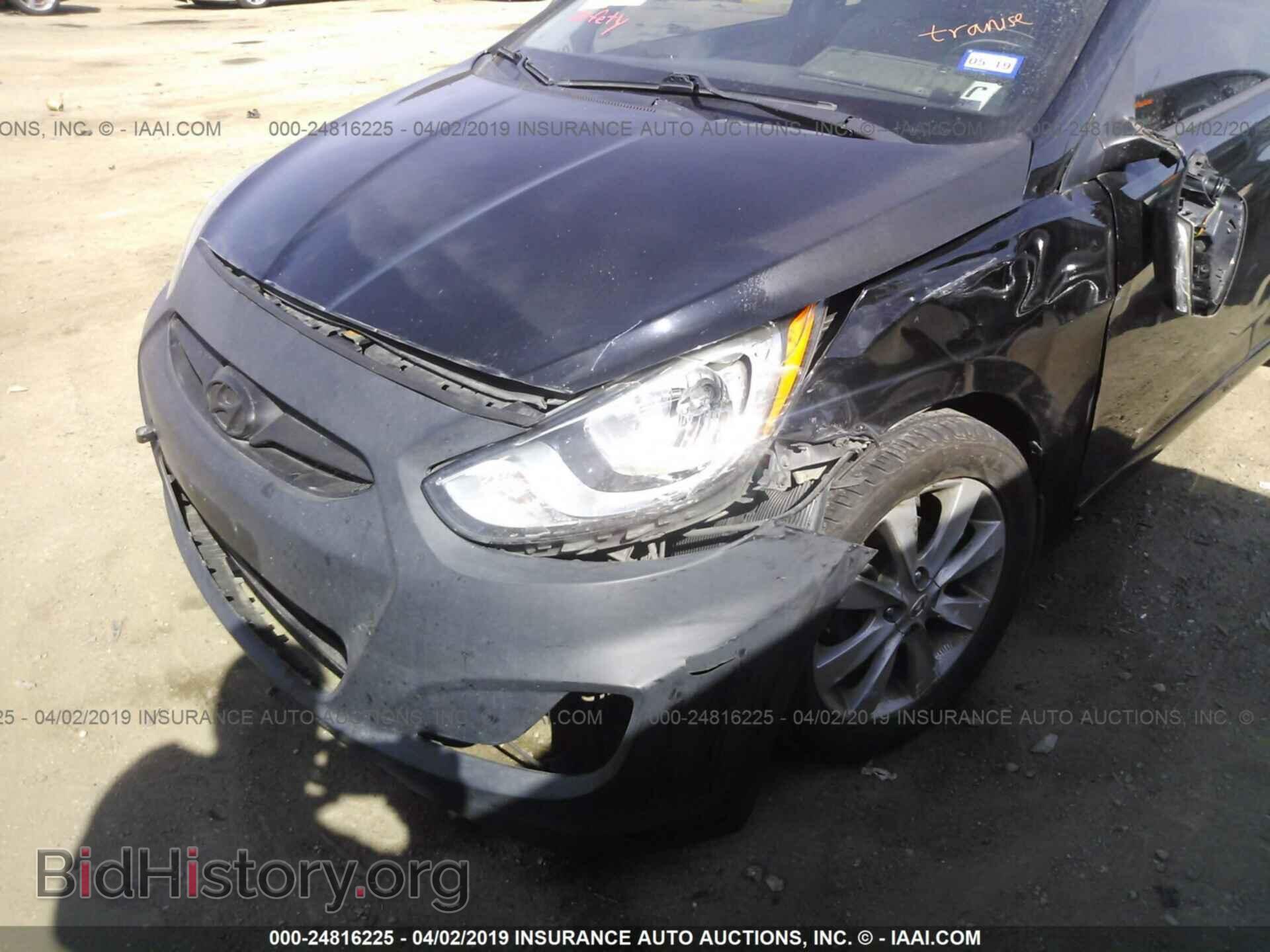2013 HYUNDAI ACCENT - VIN: KMHCU5AE4DU078526 - Фото 6