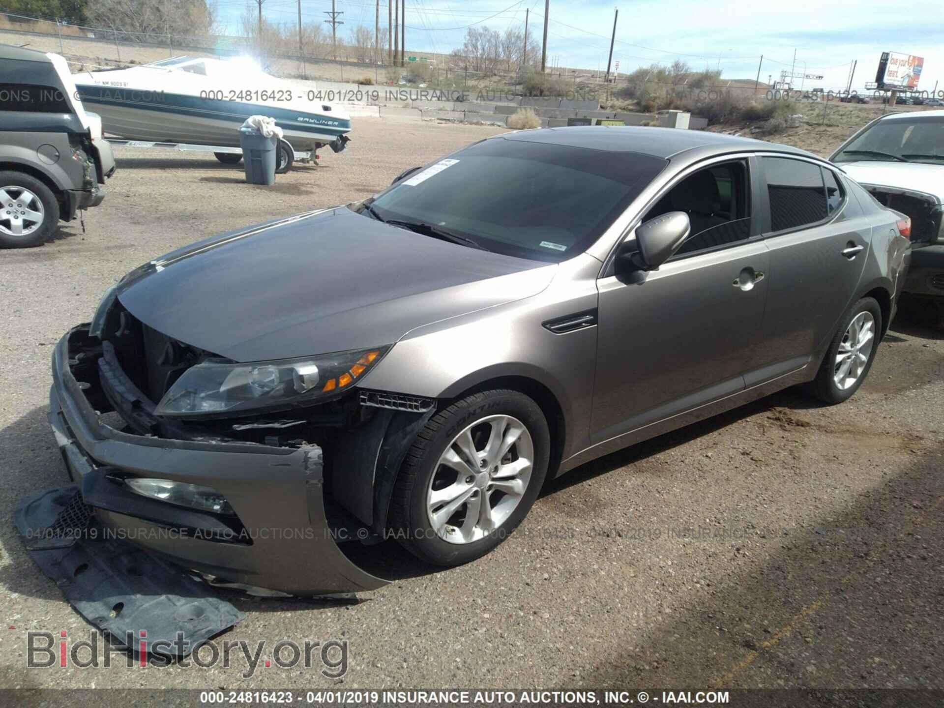 2013 KIA OPTIMA - VIN: 5XXGM4A77DG146633 - Photo 2