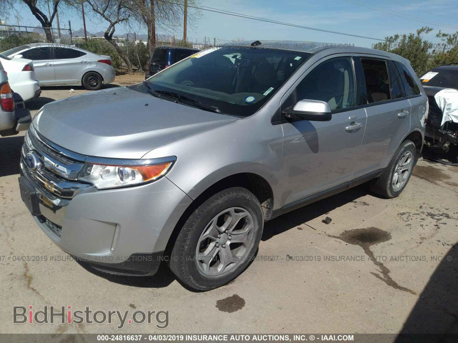 2014 FORD EDGE - VIN: 2FMDK4JC7EBA30657 - Фото 2