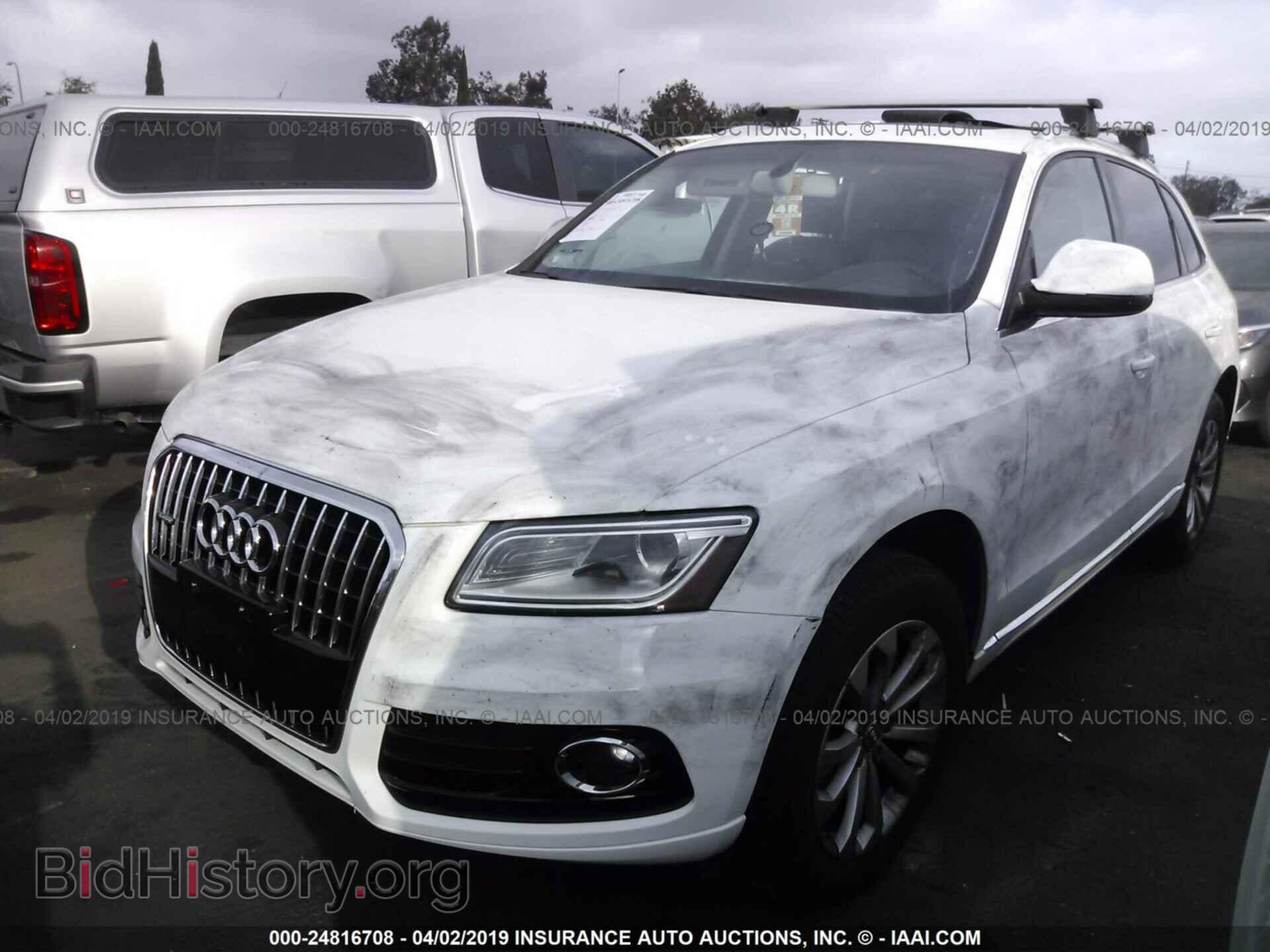 2014 AUDI Q5 - VIN: WA1CFAFP8EA086465 - Фото 2