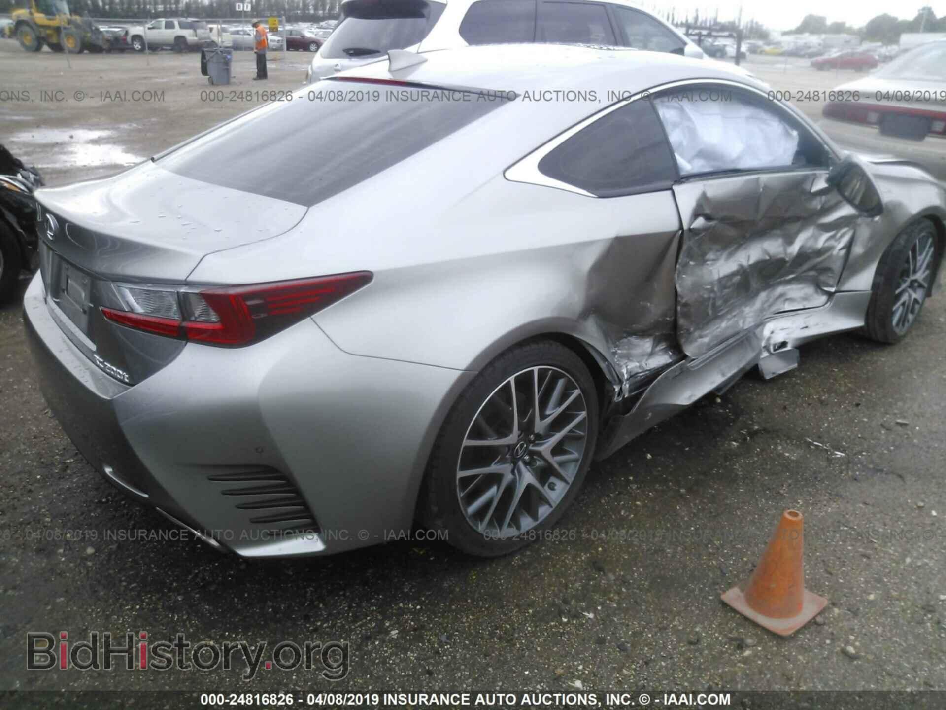 2017 LEXUS RC - VIN: JTHHA5BC9H5006896 - Фото 4