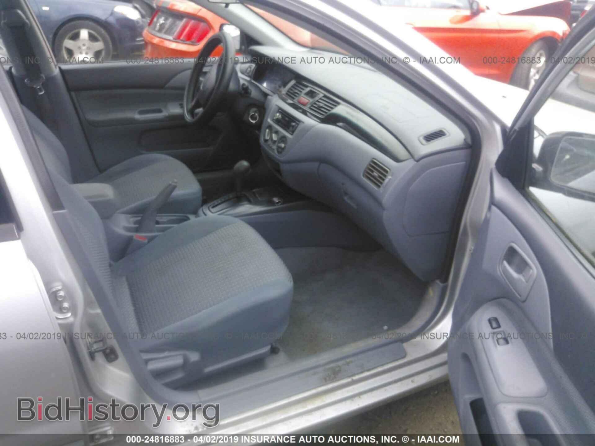 2003 MITSUBISHI LANCER - VIN: JA3AJ26E73U021925 - Photo 5