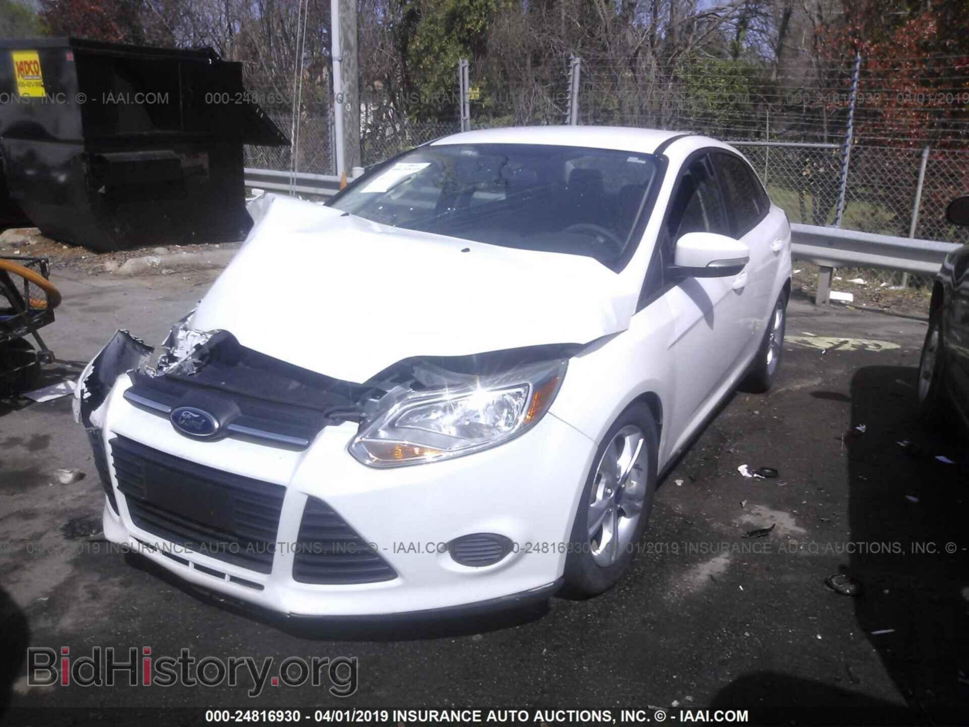 2014 FORD FOCUS - VIN: 1FADP3F27EL392686 - Фото 2