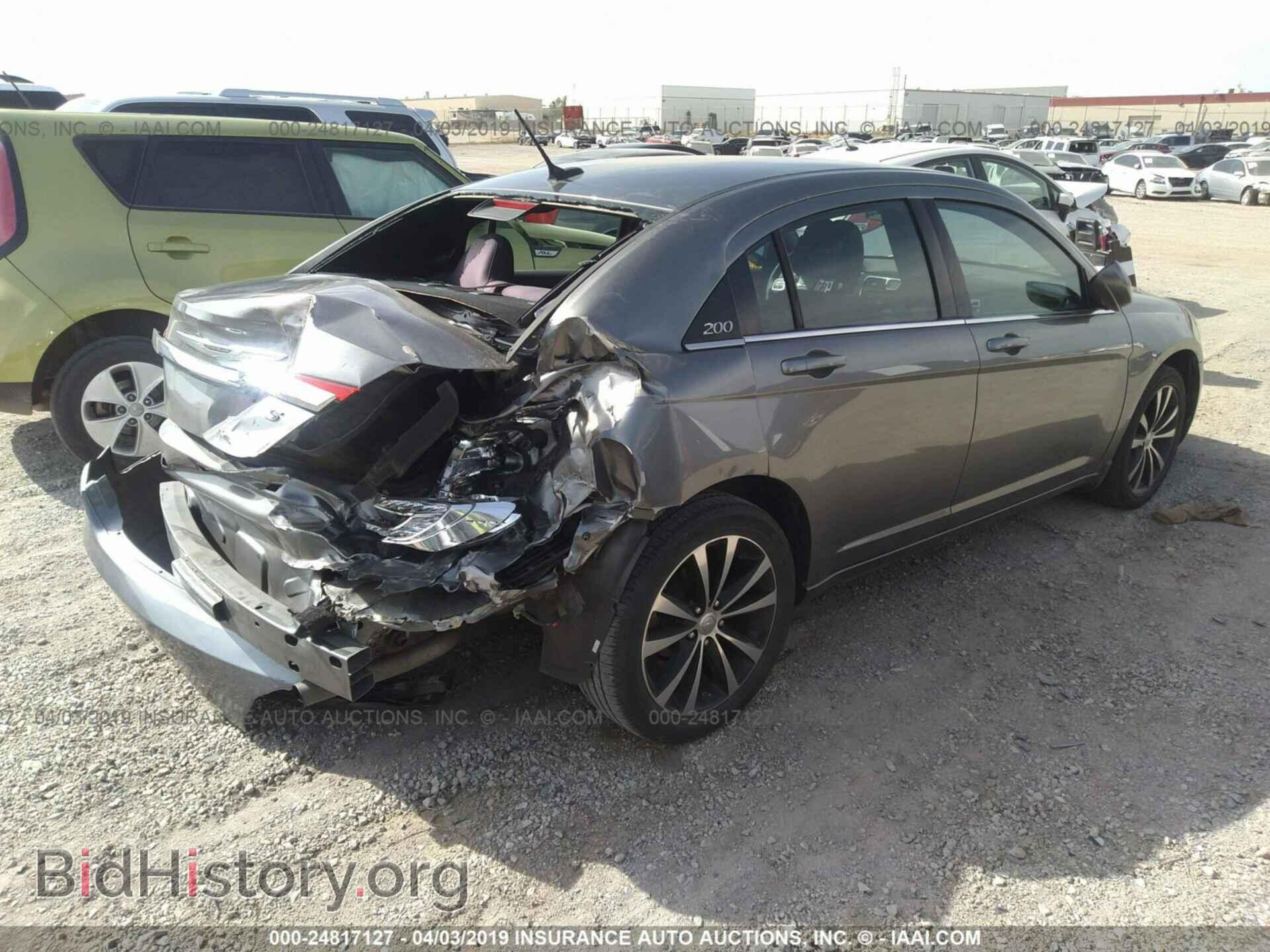2013 CHRYSLER 200 - VIN: 1C3CCBBB7DN650021 - Фото 4