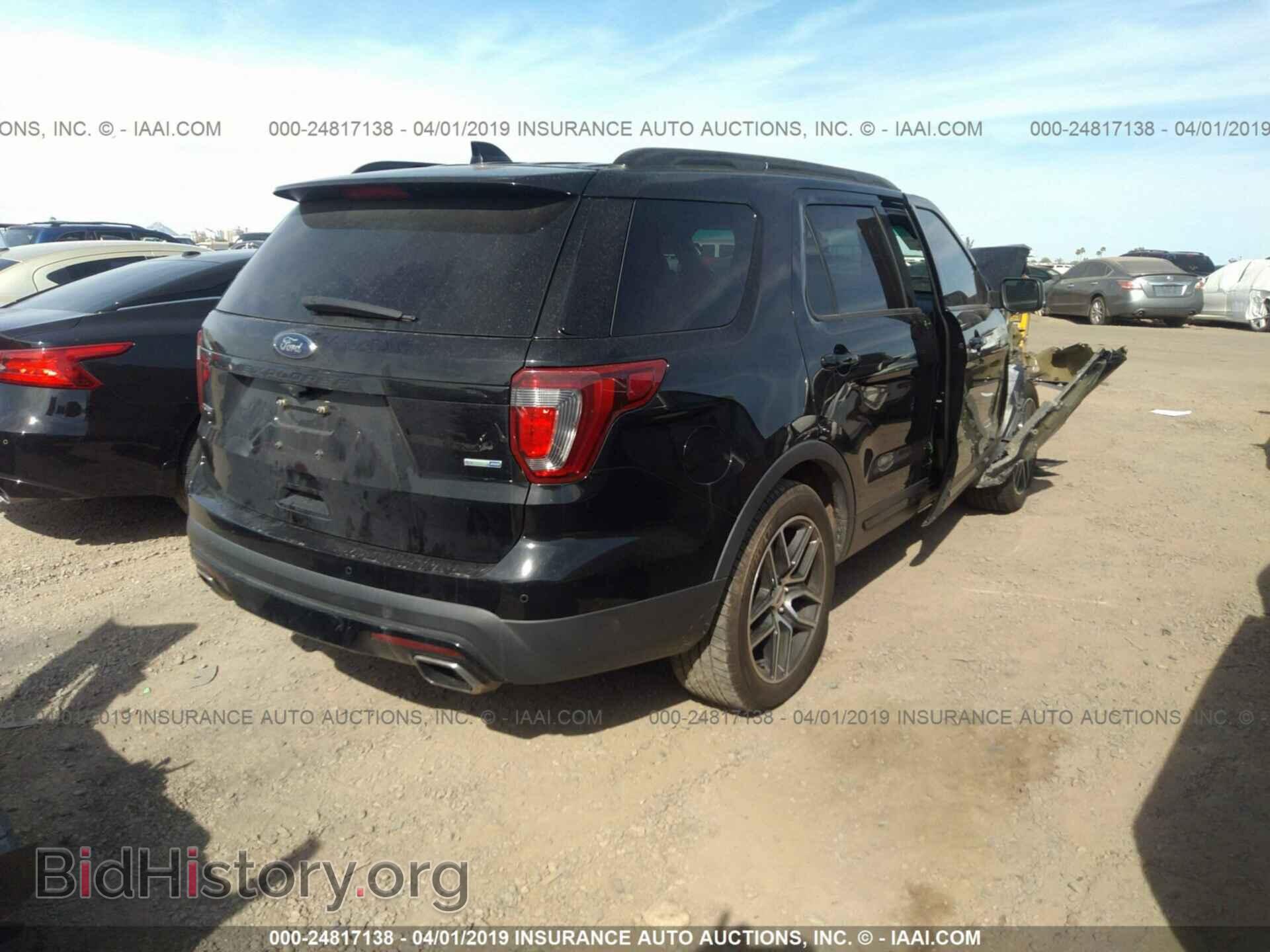 2016 FORD EXPLORER - VIN: 1FM5K8GT1GGD03185 - Фото 4